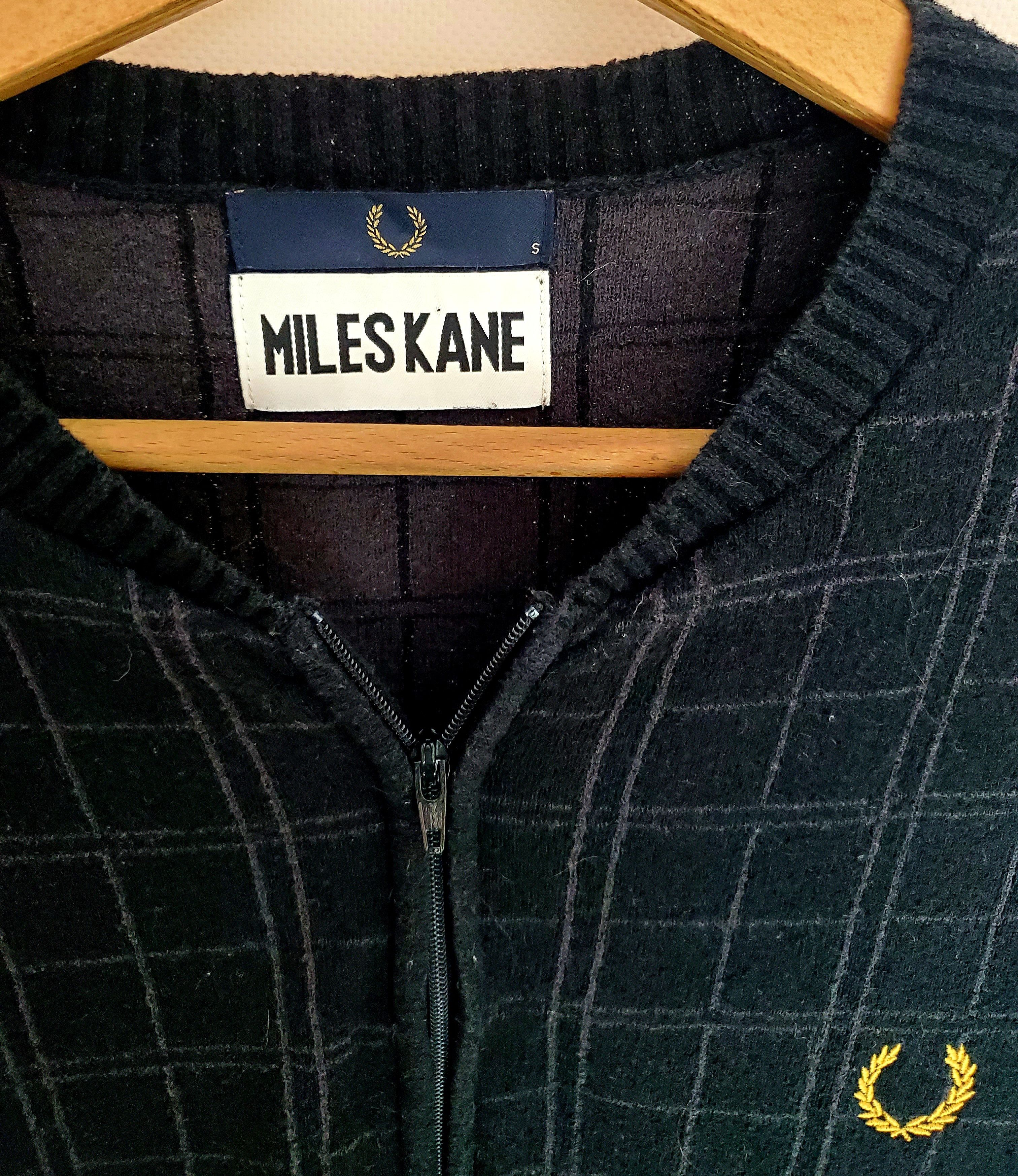 Fred Perry Fred Perry x Miles Kane Black 1/4 Quarter Zip Polo Shirt S Size US S / EU 44-46 / 1 - 2 Thumbnail