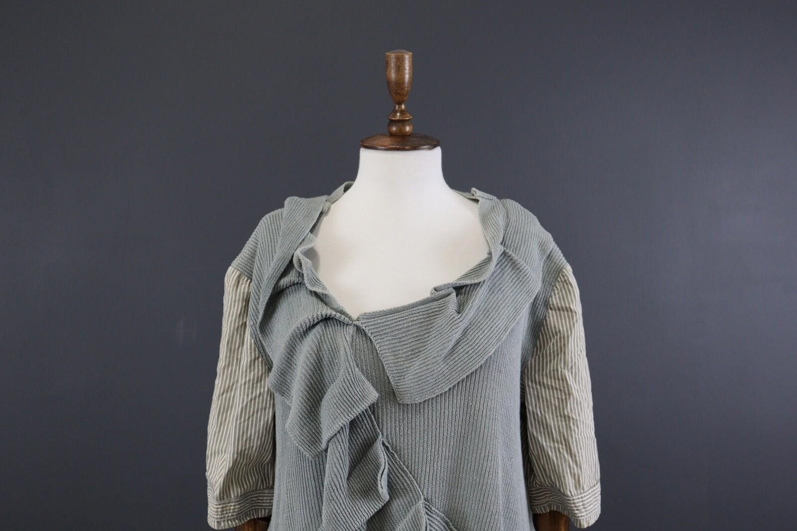 Barbour Bart Summer Lagenlook Party Linen A-Line Dress Size L Size L / US 10 / IT 46 - 2 Thumbnail