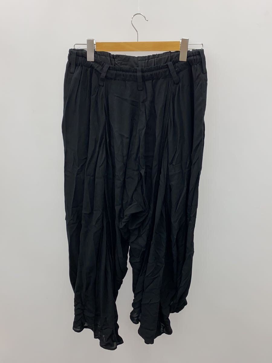 Yohji Yamamoto YOHJI YAMAMOTO POUR HOMME/18SS//Rayon/BLK/Crow Pants Size US 31 - 2 Thumbnail