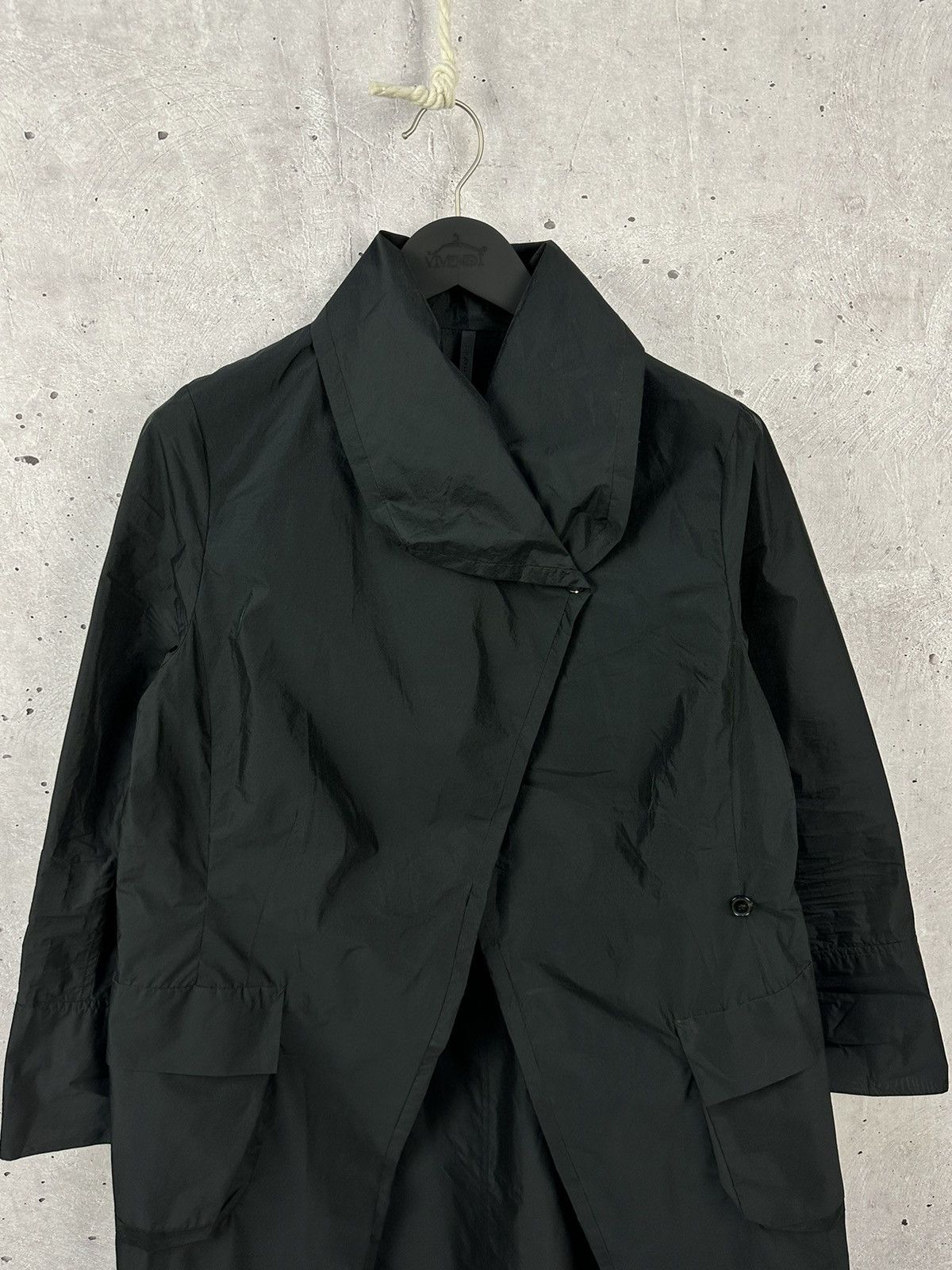 Designer × Vintage Vintage Oversized Black Long Sleeve Dress Size M / US 6-8 / IT 42-44 - 3 Thumbnail