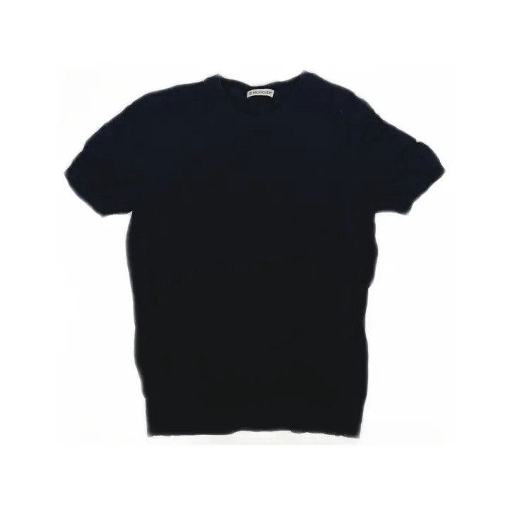 Moncler Moncler Solid Casual Versatile T-Shirt Size US S / EU 44-46 / 1 - 1 Thumbnail