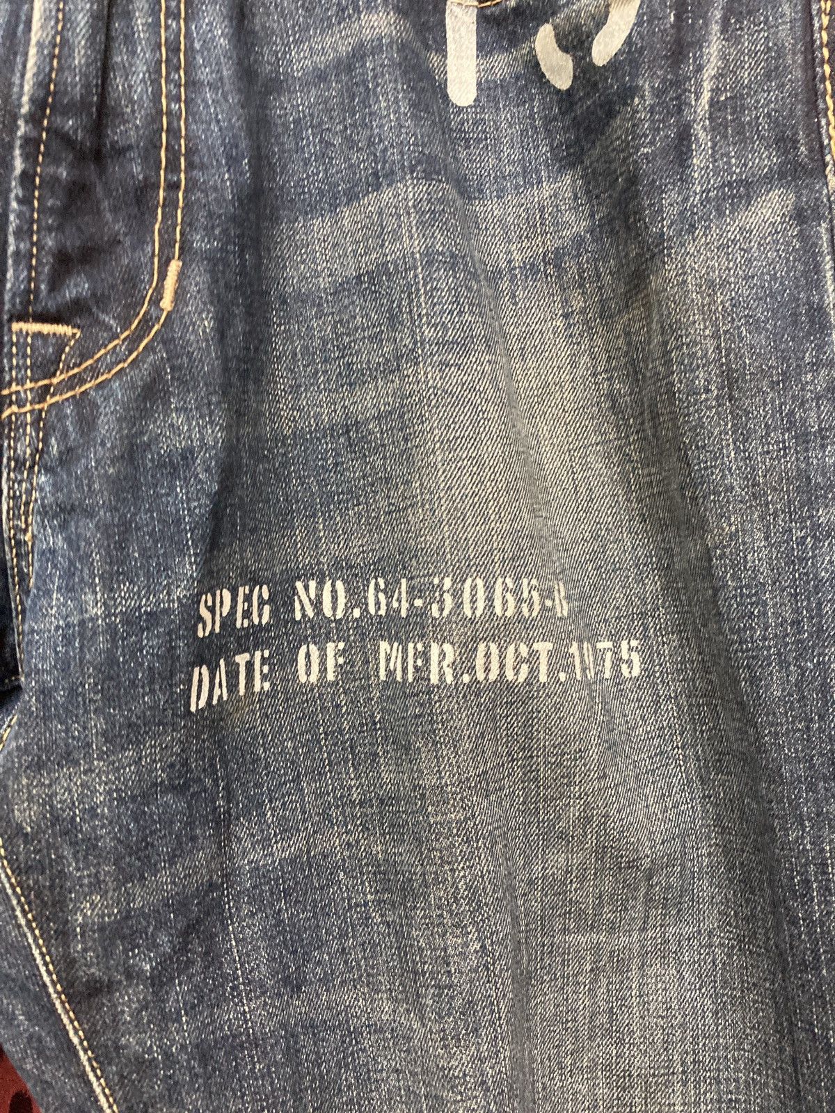 Japanese Brand Avirex type blue pw prisoner of war jean Size US 32 / EU 48 - 7 Thumbnail
