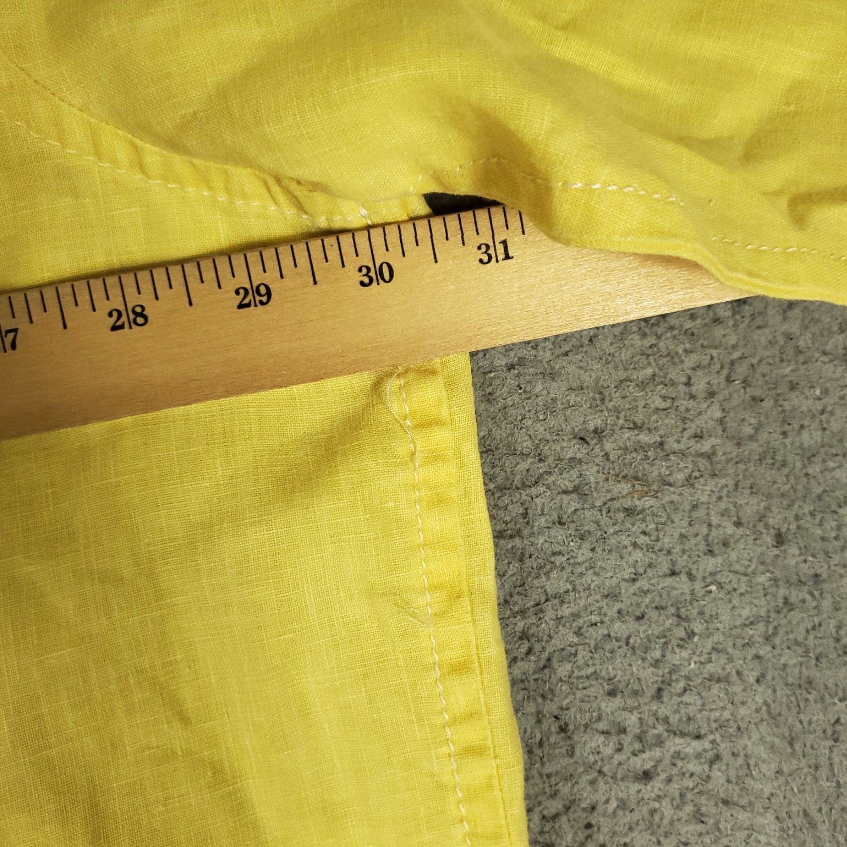 Tommy Bahama Tommy Bahama Shirt Mens 3XL Yellow Linen Button-Up Long Sleeve Size US XXL / EU 58 / 5 - 6 Thumbnail