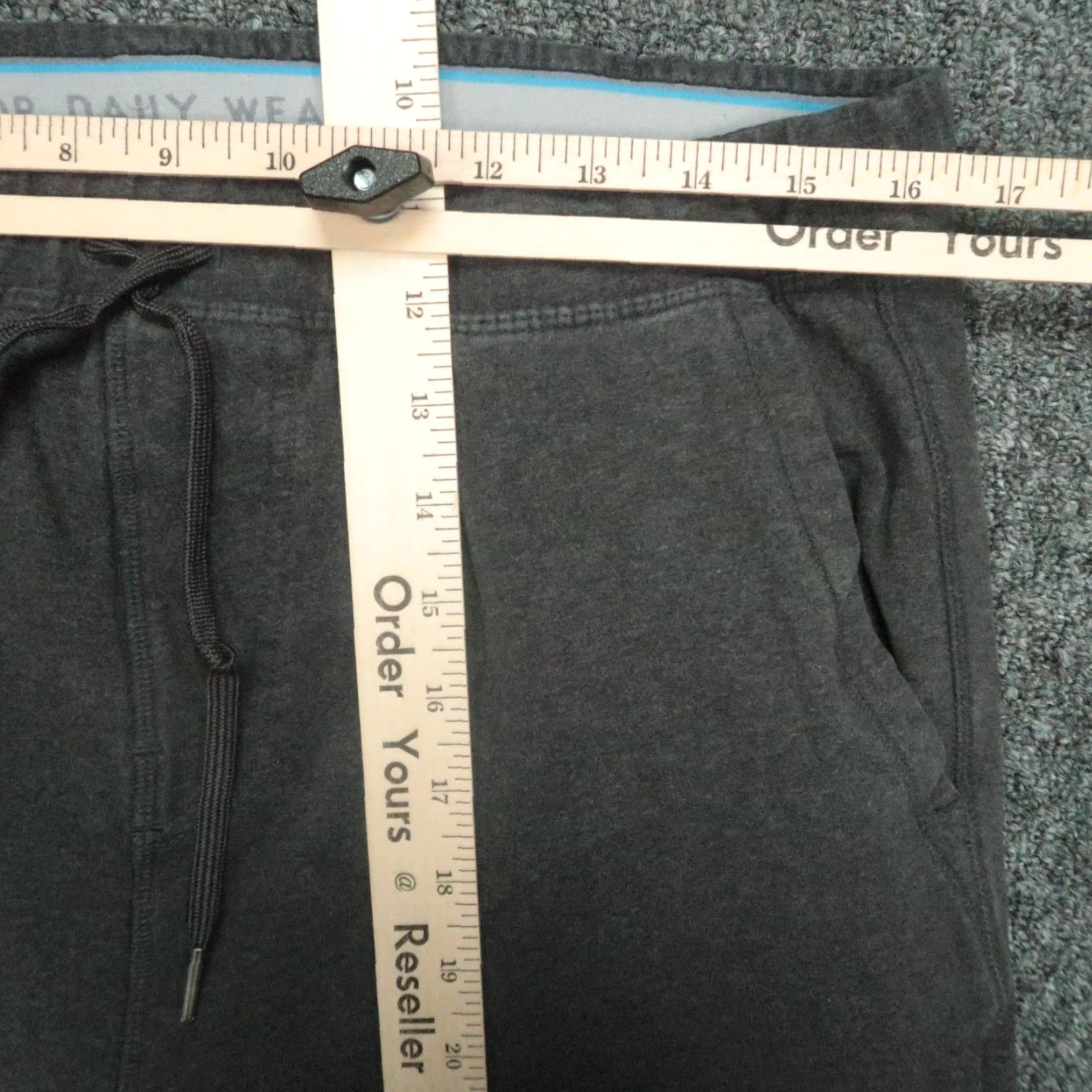 Vintage Mack Weldon Pants Mens Large Gray Ace Joggers Tapered Pockets Athletic Size US 33 - 6 Thumbnail