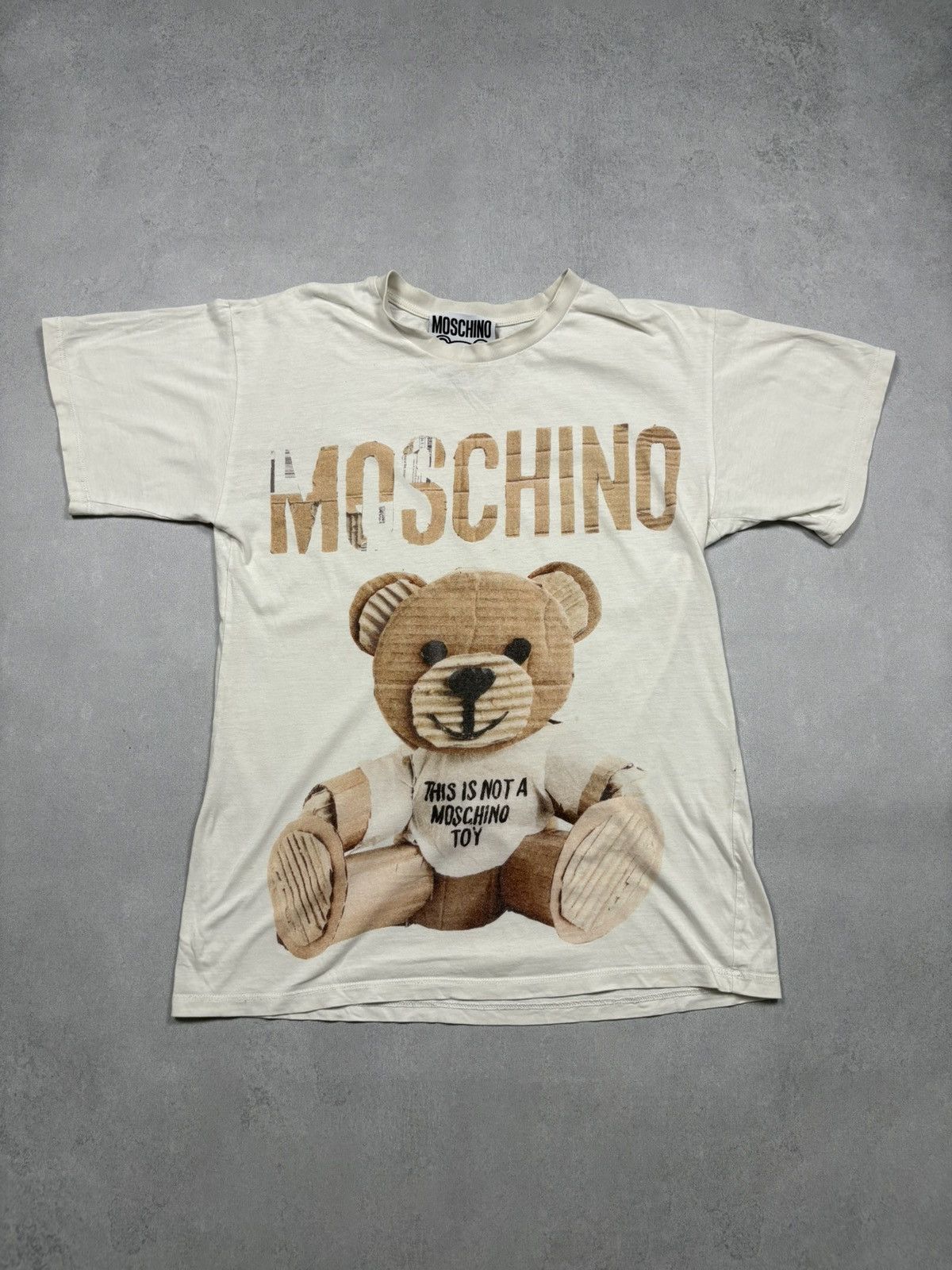 Moschino Moschino This Is Not A Moschino Toy Teddy Bear T-Shirt Size XXS / US 00 / IT 34 - 1 Thumbnail