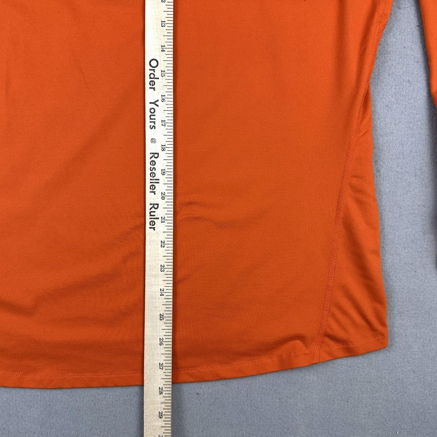 Nike Nike Dri-FIT Element Pullover Shirt Men L Orange Running Half Zip Long Sleeve Crew Mock Neck Active Lauf Size US L / EU 52-54 / 3 - 7 Thumbnail