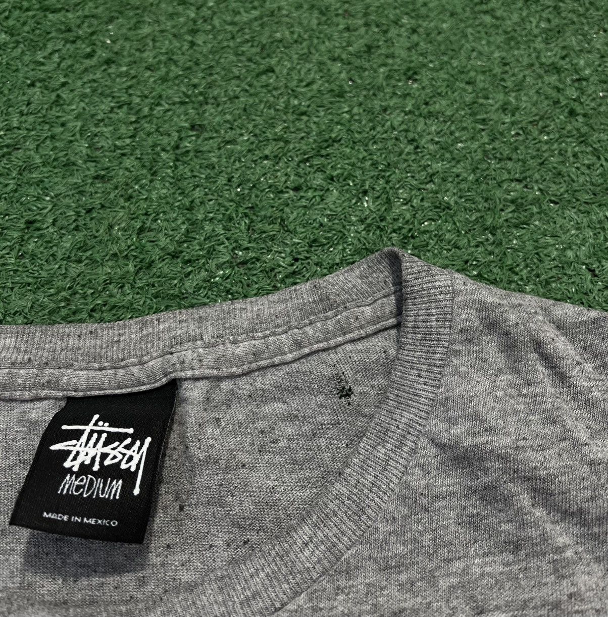 Stussy × Vintage Stussy Tee Vintage Grey Made in Mexico Size US M / EU 48-50 / 2 - 6 Thumbnail