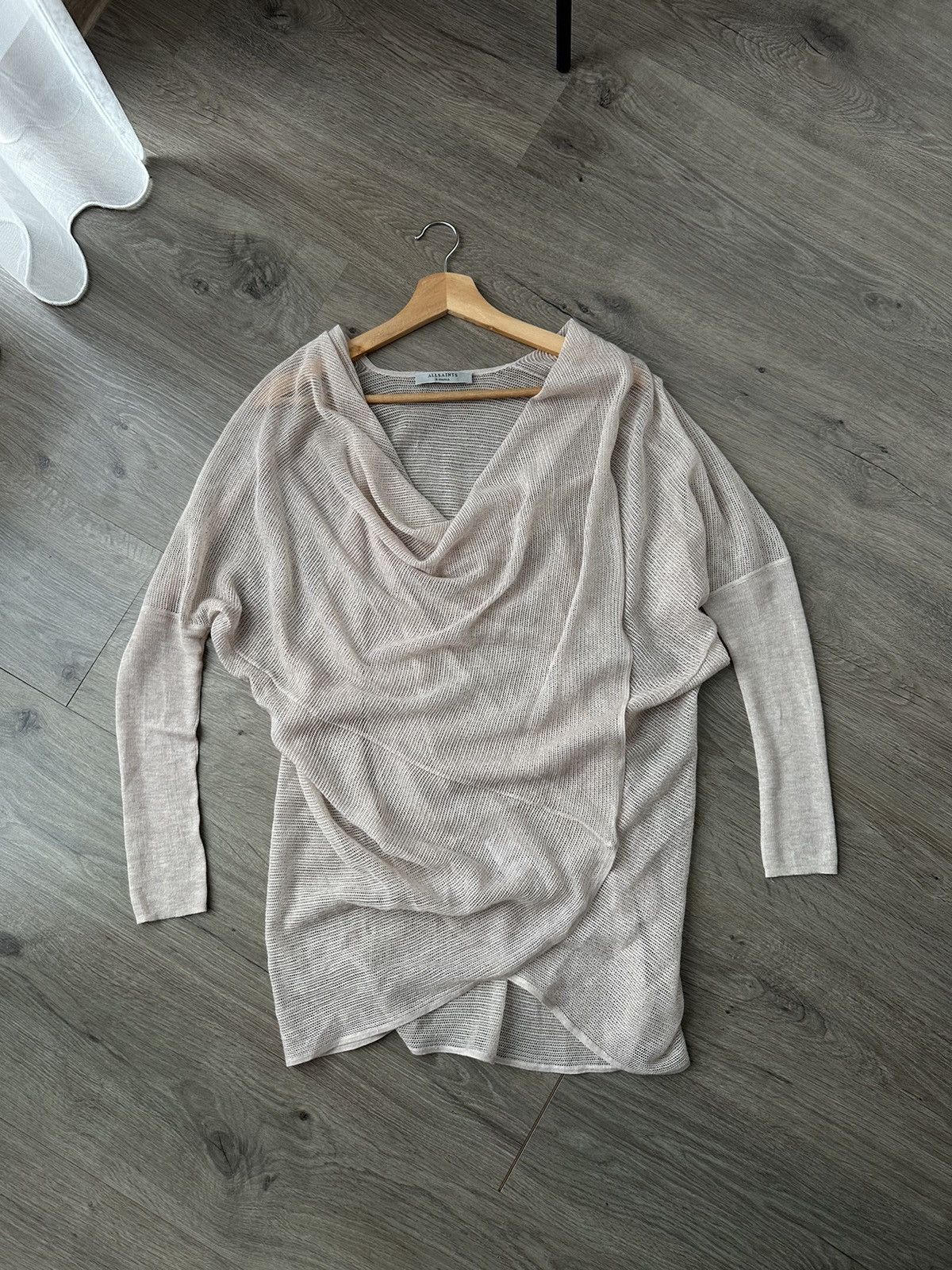 Allsaints Vintage Allsaints Women's Cape Beige With Mesh Size US S / EU 44-46 / 1 - 6 Thumbnail