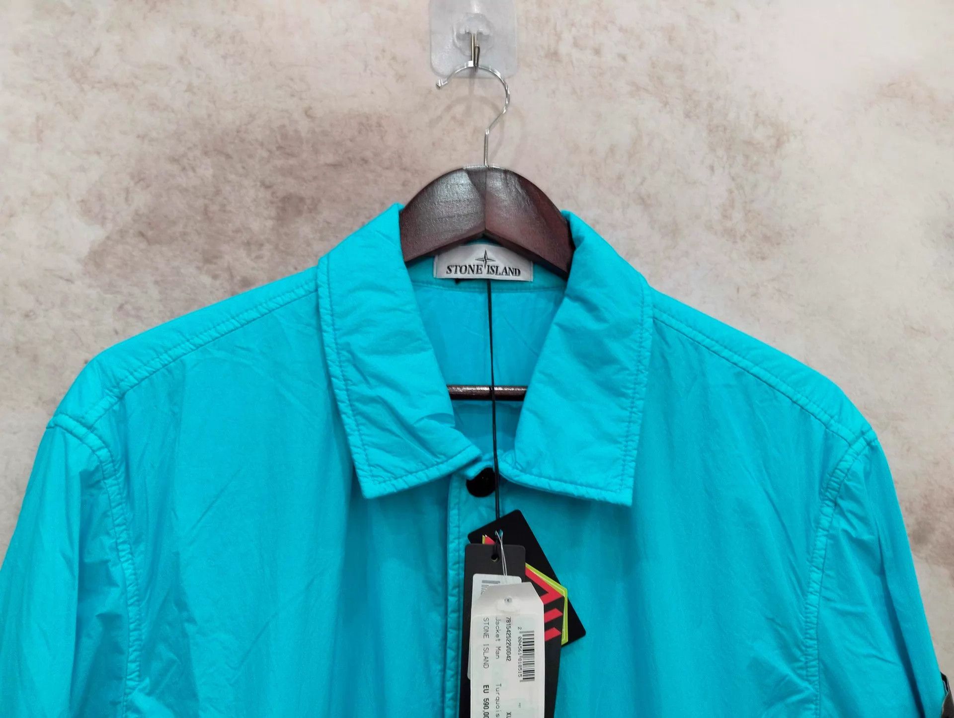 Stone Island STONE ISLAND Colorblocked Logo Patch Jacket Size US XL / EU 56 / 4 - 6 Thumbnail