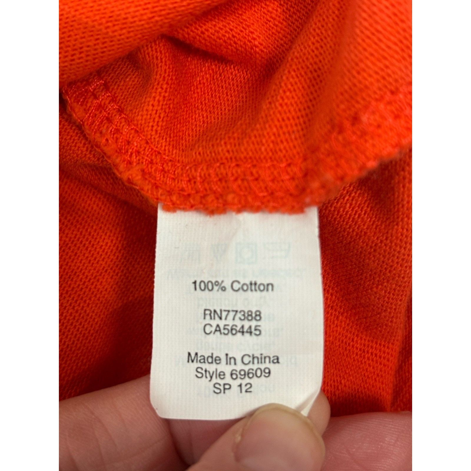 J.Crew J Crew Women’s S Orange Tunic Top Mini Dress 3/4 Sleeve Size S / US 4 / IT 40 - 5 Thumbnail