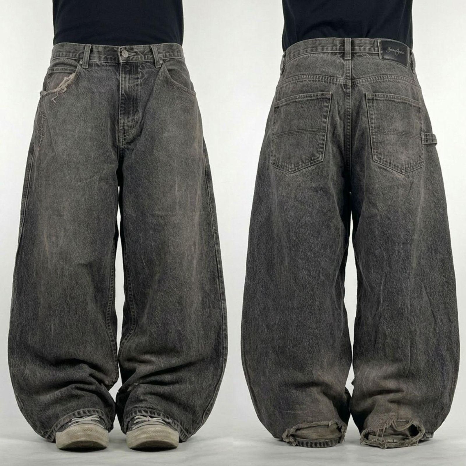 JNCO × Sean John × Vintage SEAN JOHN Y2K CRAZY BAGGY PATCHWORK