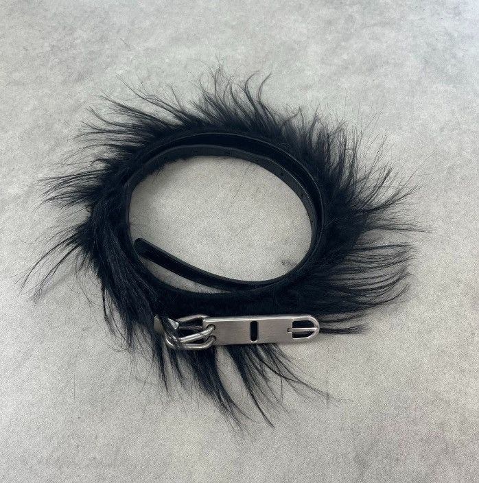 Rick Owens Rick Owens horse fur belt | Grailed