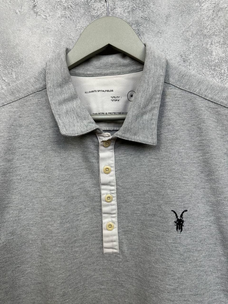 Allsaints AllSaints Spitalfields “Utility/Utopia” Avant-Garde Polo Size US M / EU 48-50 / 2 - 4 Thumbnail