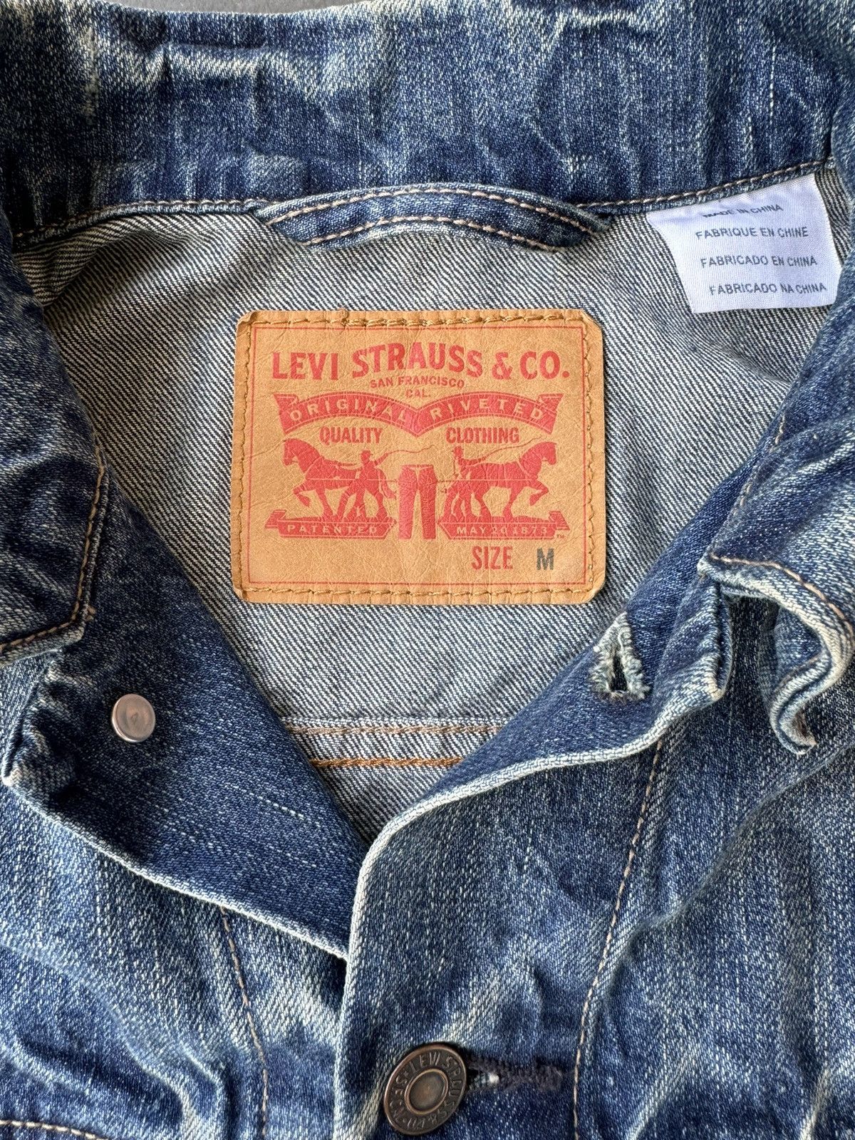 Levi's × Vintage Levi’s Vintage Denim Jacket Size US M / EU 48-50 / 2 - 2 Thumbnail