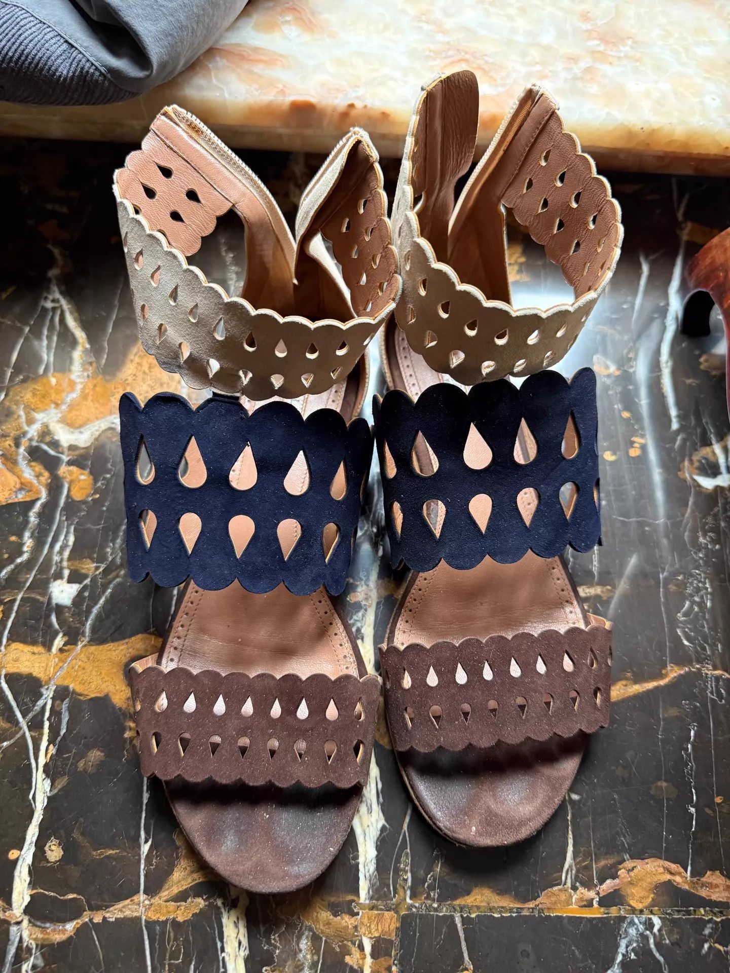 Alaia Alaïa Sandals Size 37 Authentic Size US 6.5 / IT 36.5 - 1 Thumbnail