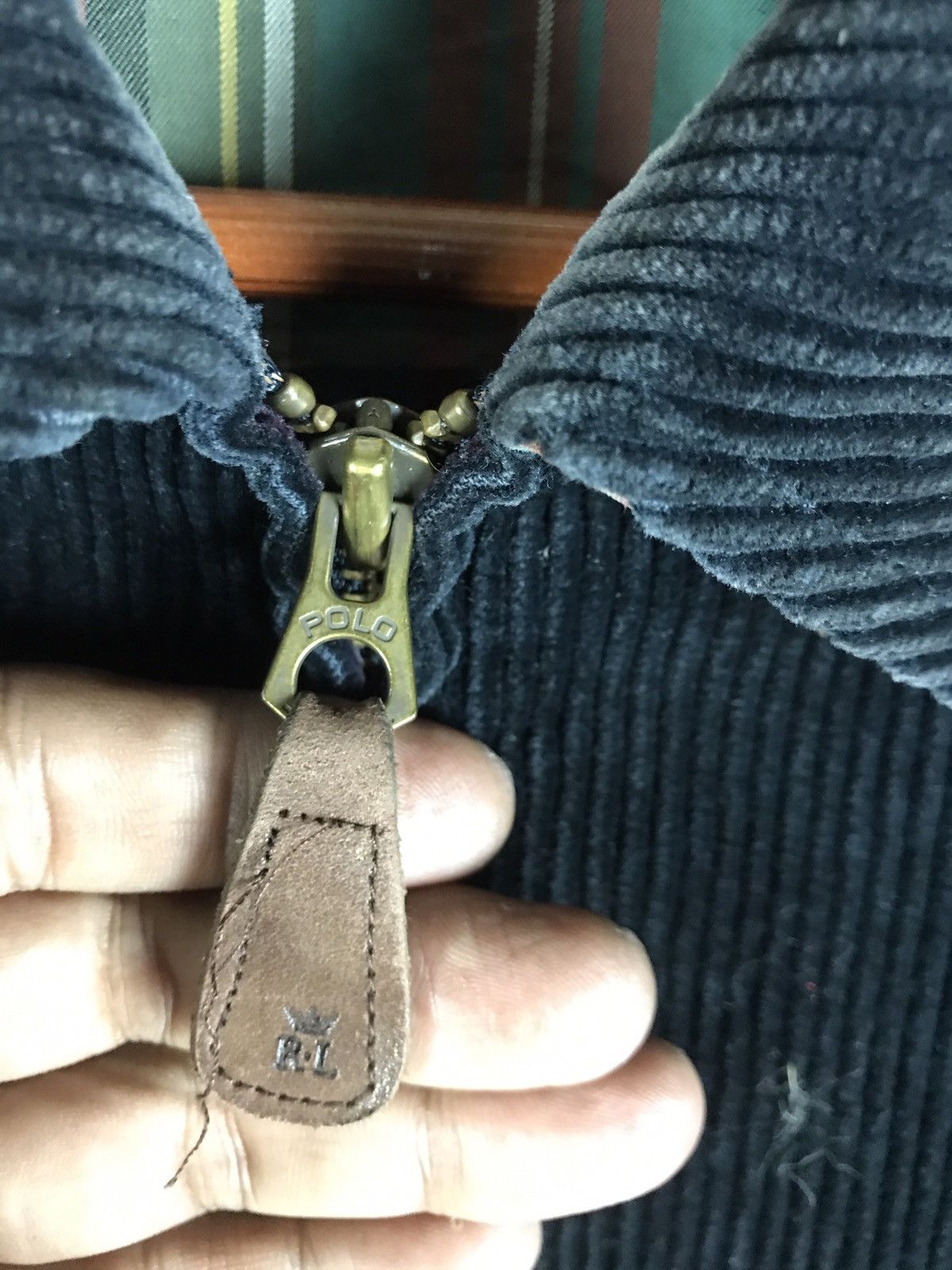 Polo Ralph Lauren 🔥Rare🔥Polo Ralph Lauren Corduroy Jacket Distressed Size US M / EU 48-50 / 2 - 6 Thumbnail