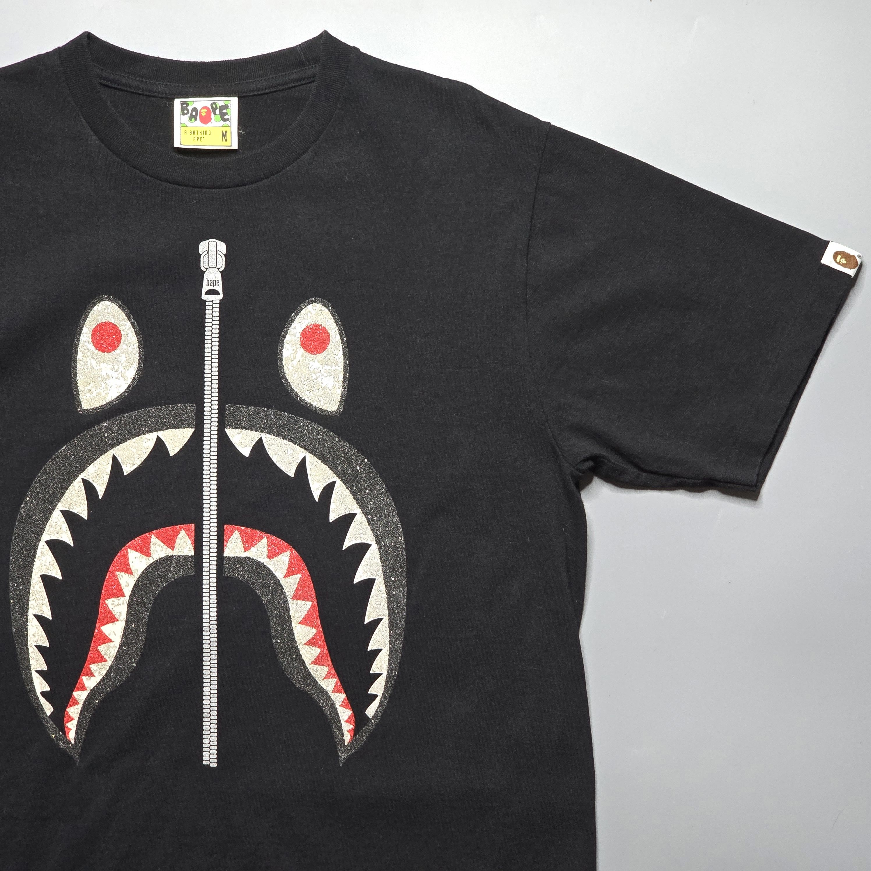 Bape Glass Beads Shark Tee Size US M / EU 48-50 / 2 - 3 Thumbnail