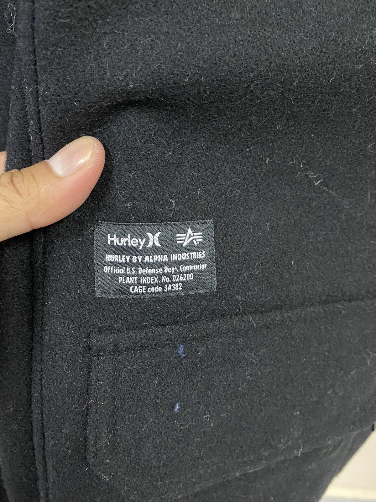 Alpha Industries Hurley X By Alpha Industries 65 Wool Military Cargo Jacket Size US M / EU 48-50 / 2 - 9 Thumbnail
