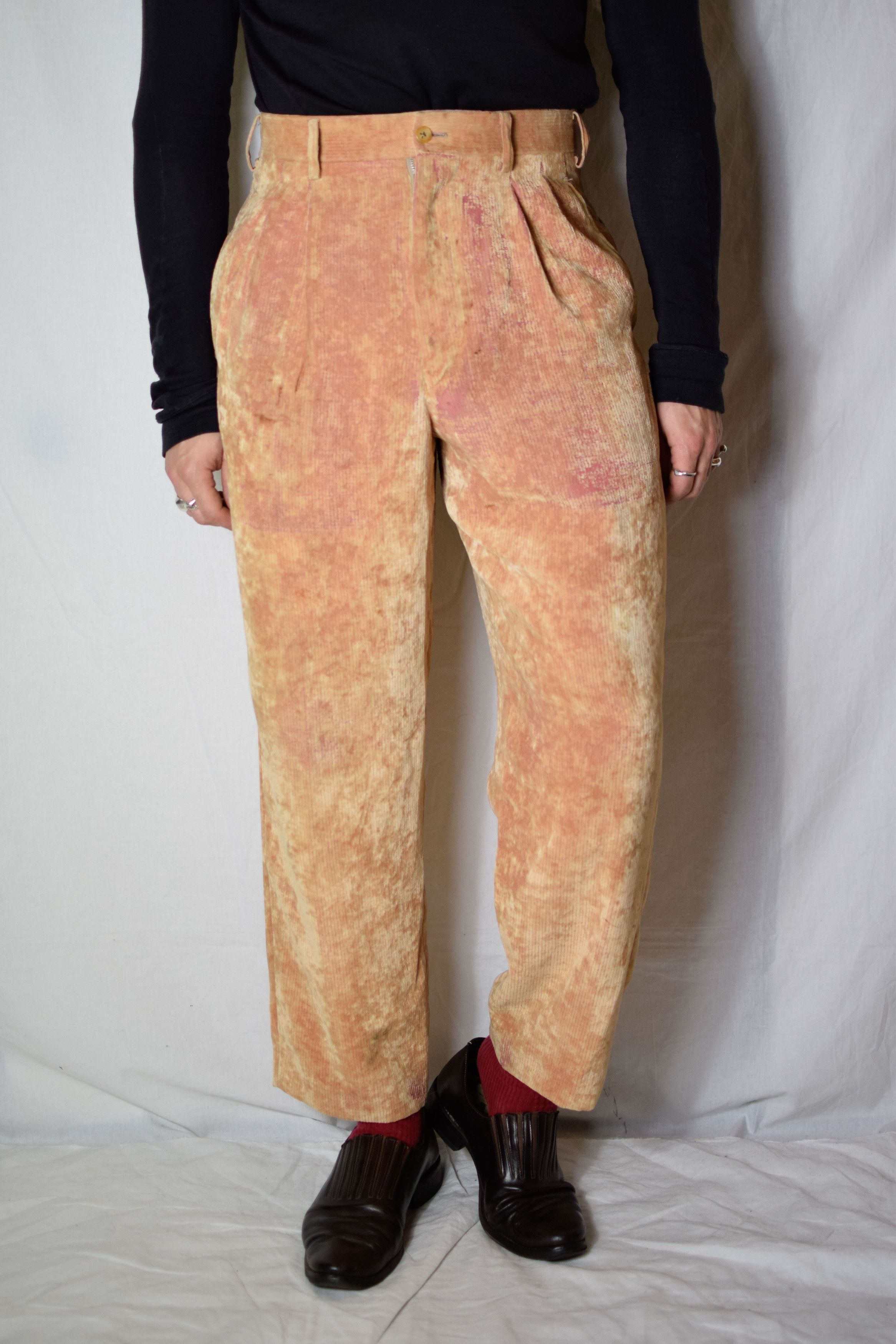 Yohji Yamamoto Ground Y T/W Gabardine Wrap Pants type1 GV-P01-100