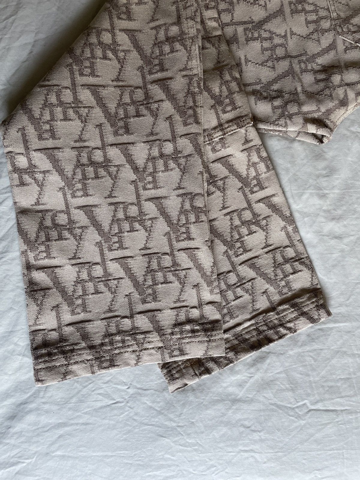 Vandy The Pink VANDY monogram double knee carpenter pants Size US 34 / EU 50 - 8 Thumbnail
