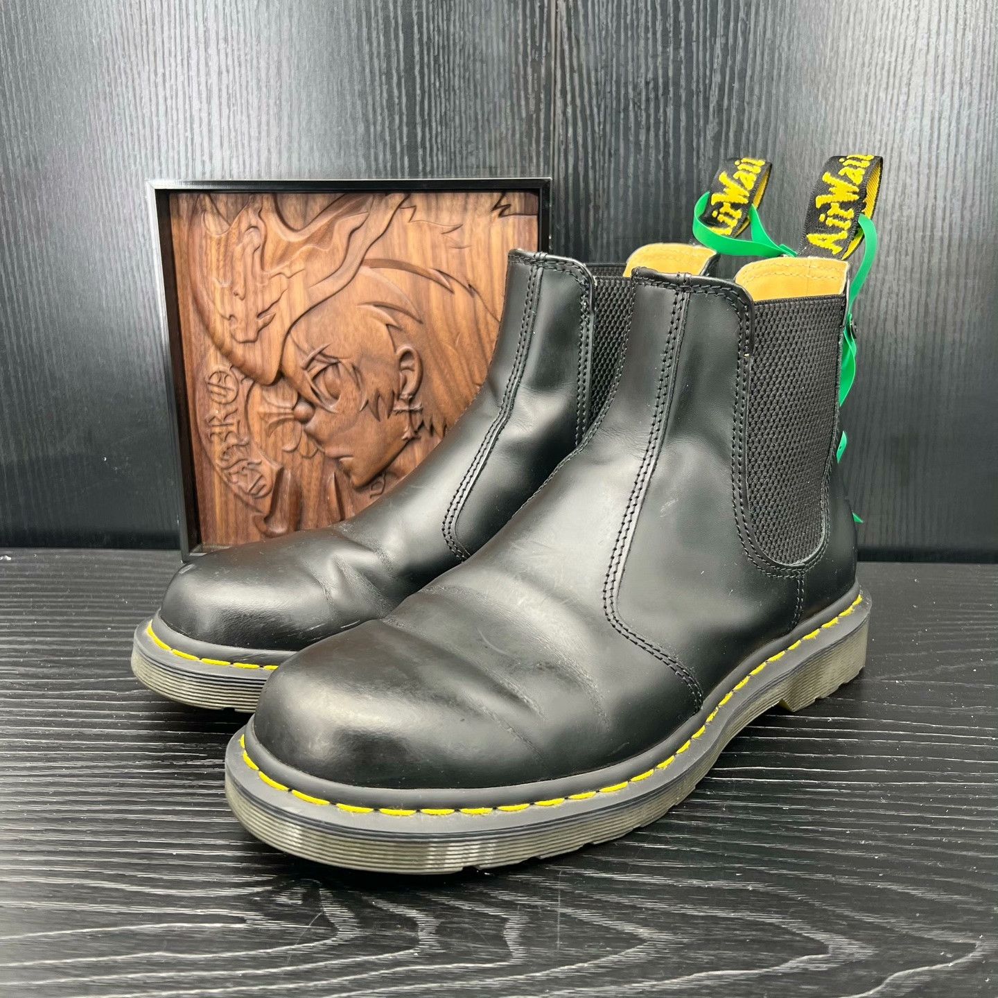 Dr. Martens Dr. Martens Black Boots 42 Men Size US 9 / EU 42 - 1 Thumbnail
