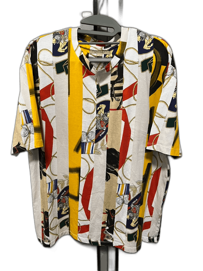 Burberry Burberry T-Shirt with Colorful Pattern Size US M / EU 48-50 / 2 - 1 Thumbnail