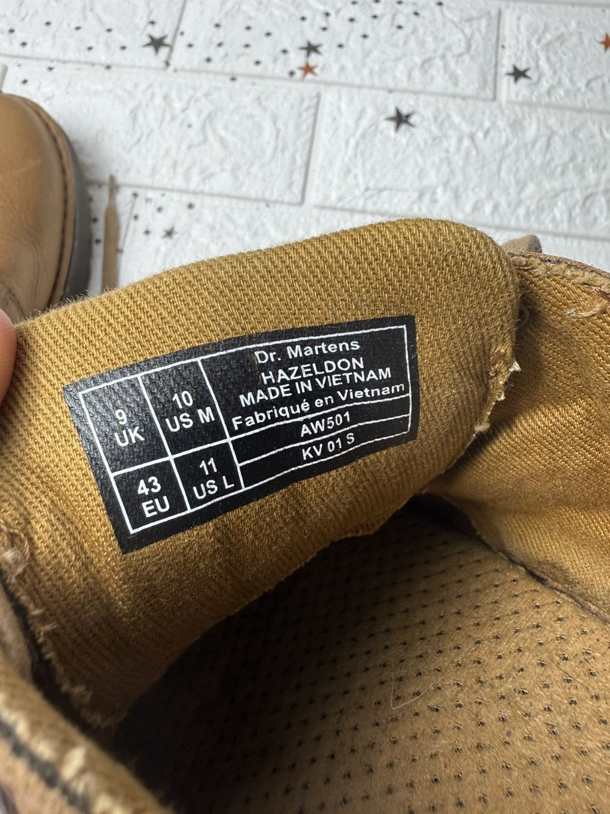 Dr. Martens Dr. Martens Hazeldon Grizzly US10 UK9 EUR43 Oxford Leather Size US 10 / EU 43 - 8 Thumbnail
