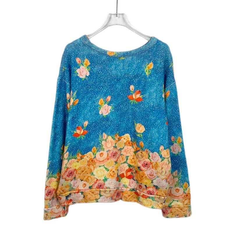Gucci Gucci Multicolor beautiful girl pattern printed cotton roun Size US XS / EU 42 / 0 - 2 Thumbnail
