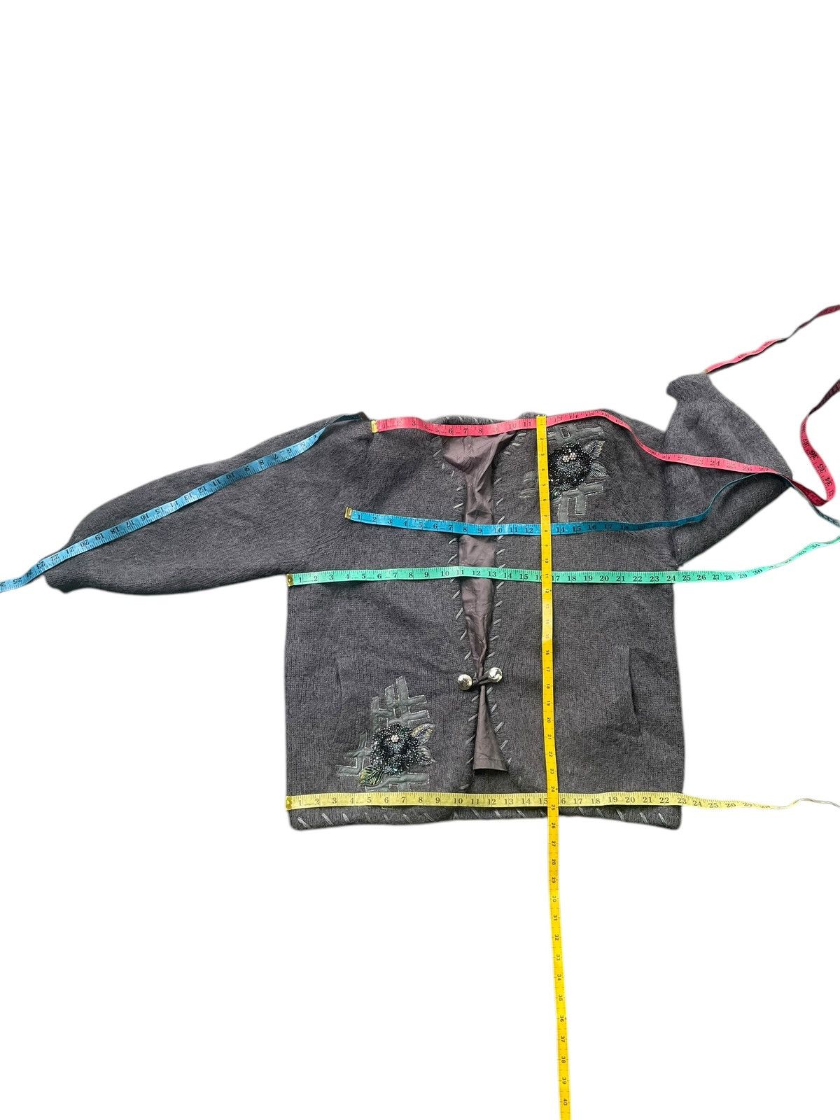 Japanese Brand Vintage Mohair Jacket Size XL / US 12-14 / IT 48-50 - 9 Thumbnail