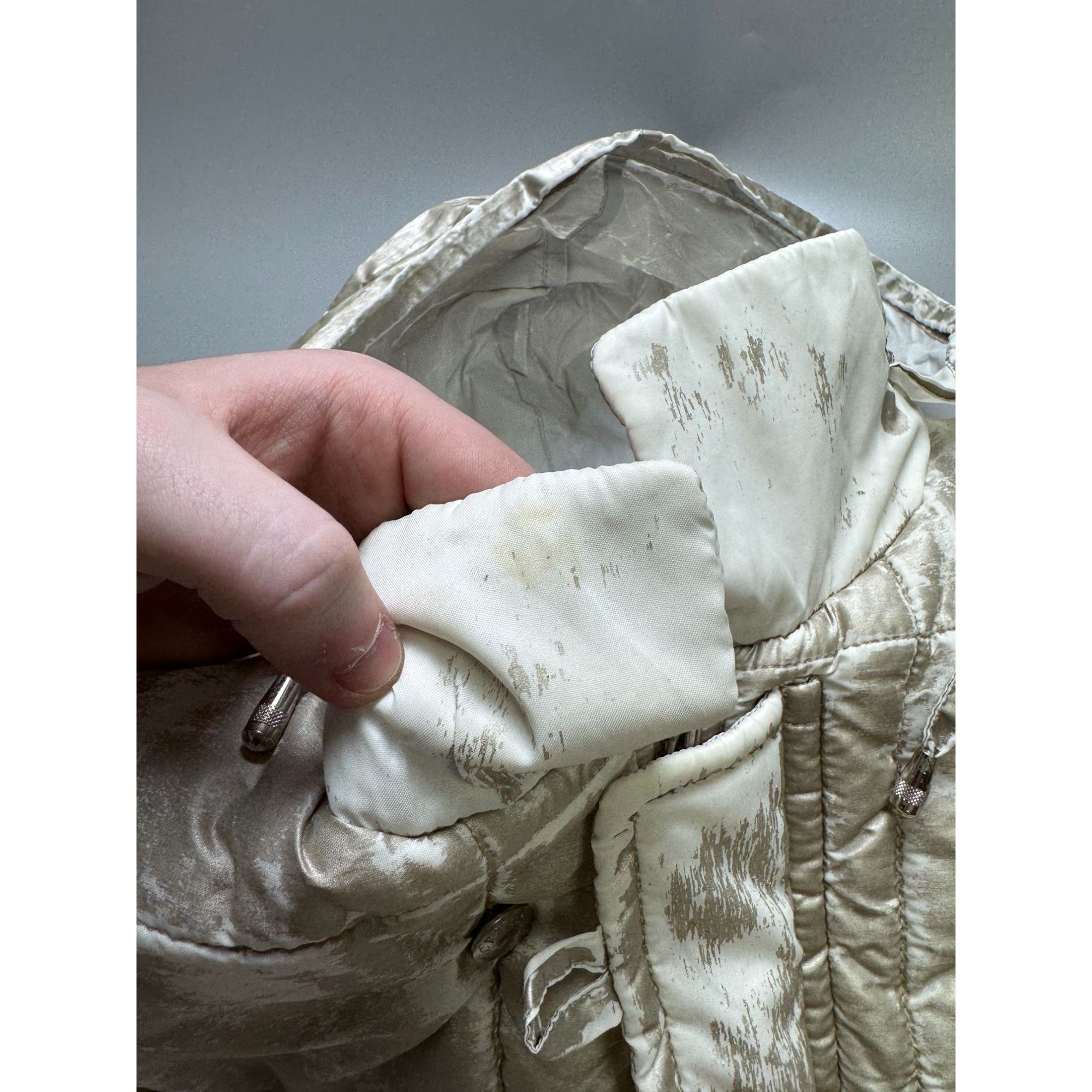 Iceberg Iceberg Jeans Vintage Distressed Silver Vest (Y1116) Size M / US 6-8 / IT 42-44 - 7 Thumbnail