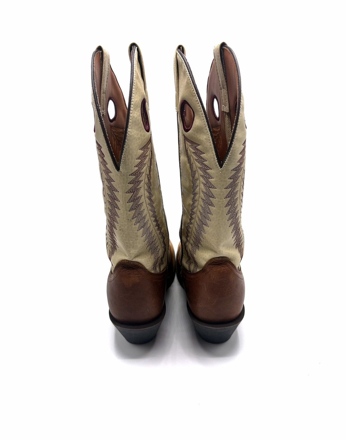Genuine Leather Laredo Knoxville Embroidered Buckaroo Cowboy Boots Size US 9.5 / EU 42-43 - 4 Thumbnail