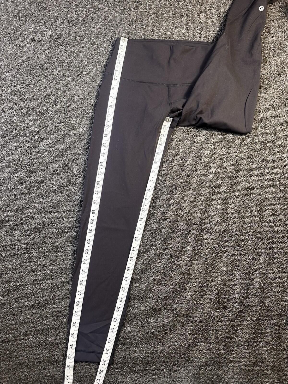 Lululemon Lululemon Black Wunder Train High-Rise Tight 25", Sz 8 Size 30" / US 8 / IT 44 - 3 Thumbnail