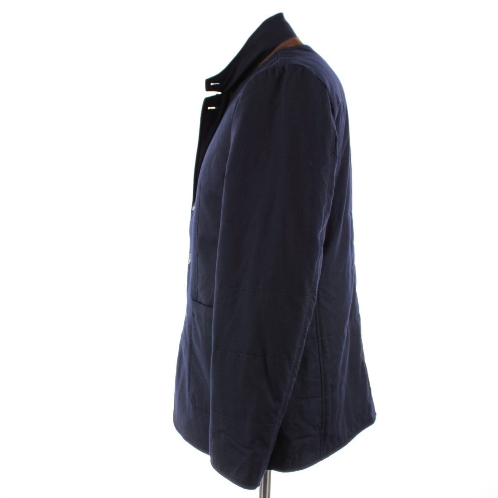 Zanella Zanella Coat Size L US In Blue Wool Size US L / EU 52-54 / 3 - 4 Thumbnail