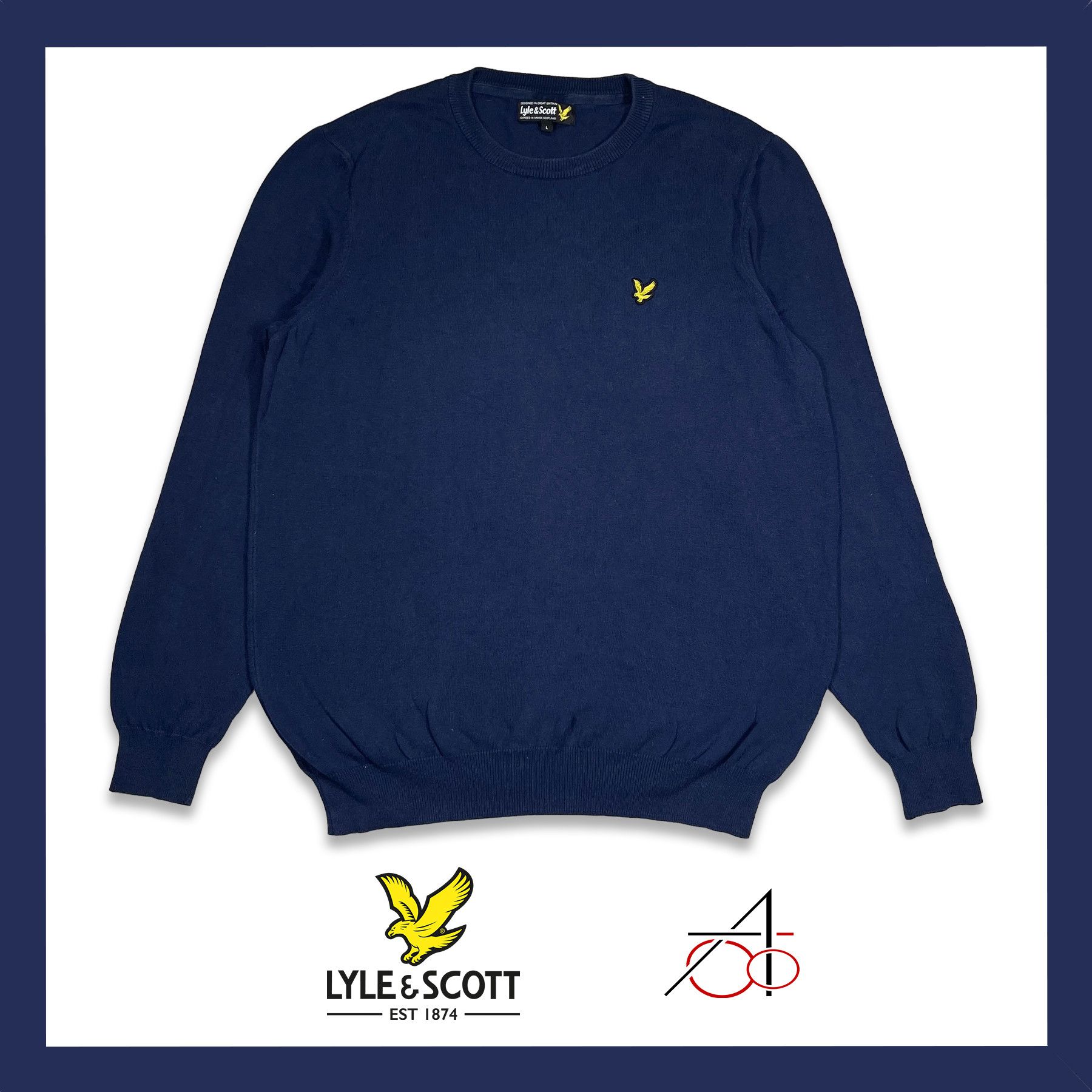 Lyle & Scott Lyle and Scott Sweater • L size Size US L / EU 52-54 / 3 - 1 Thumbnail
