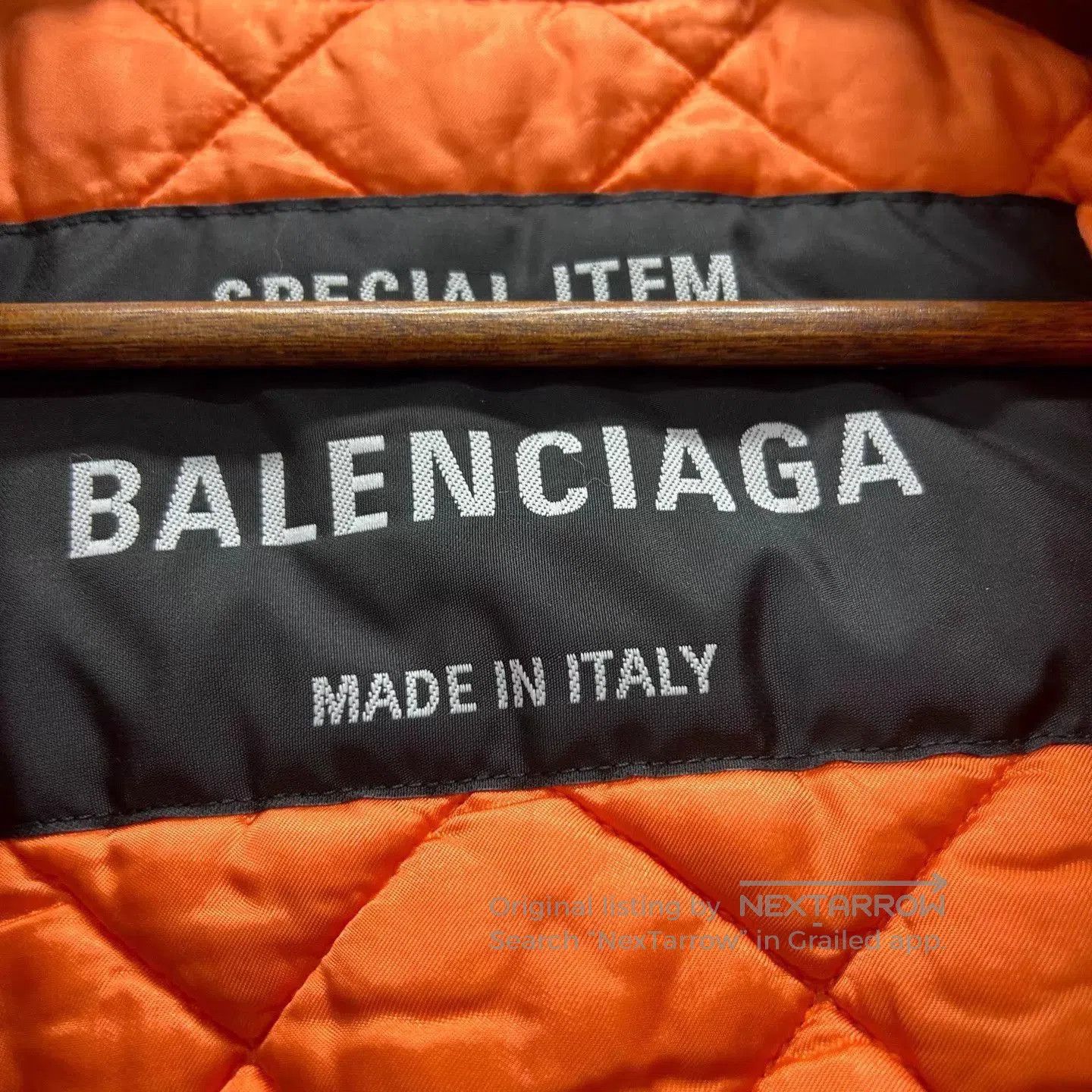 Balenciaga Black NASA Patch Bomber Jacket Size S. Size US S / EU 44-46 / 1 - 3 Thumbnail