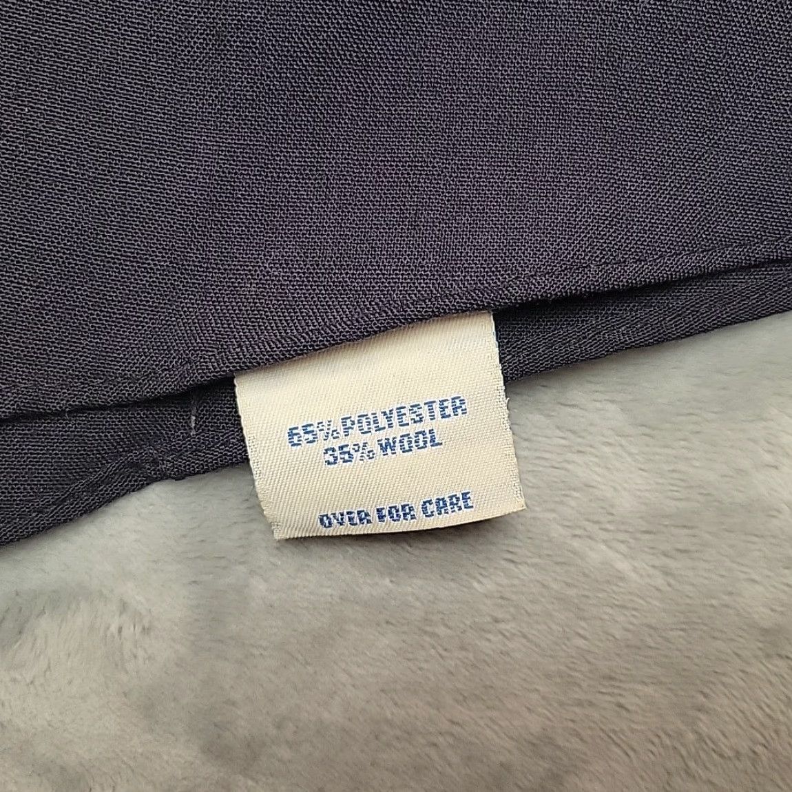 Vintage VINTAGE Horace Small Shirt Mens 15.5 33 Navy Long Sleeve Wool Blend Uniform Button NEW Size US L / EU 52-54 / 3 - 5 Thumbnail