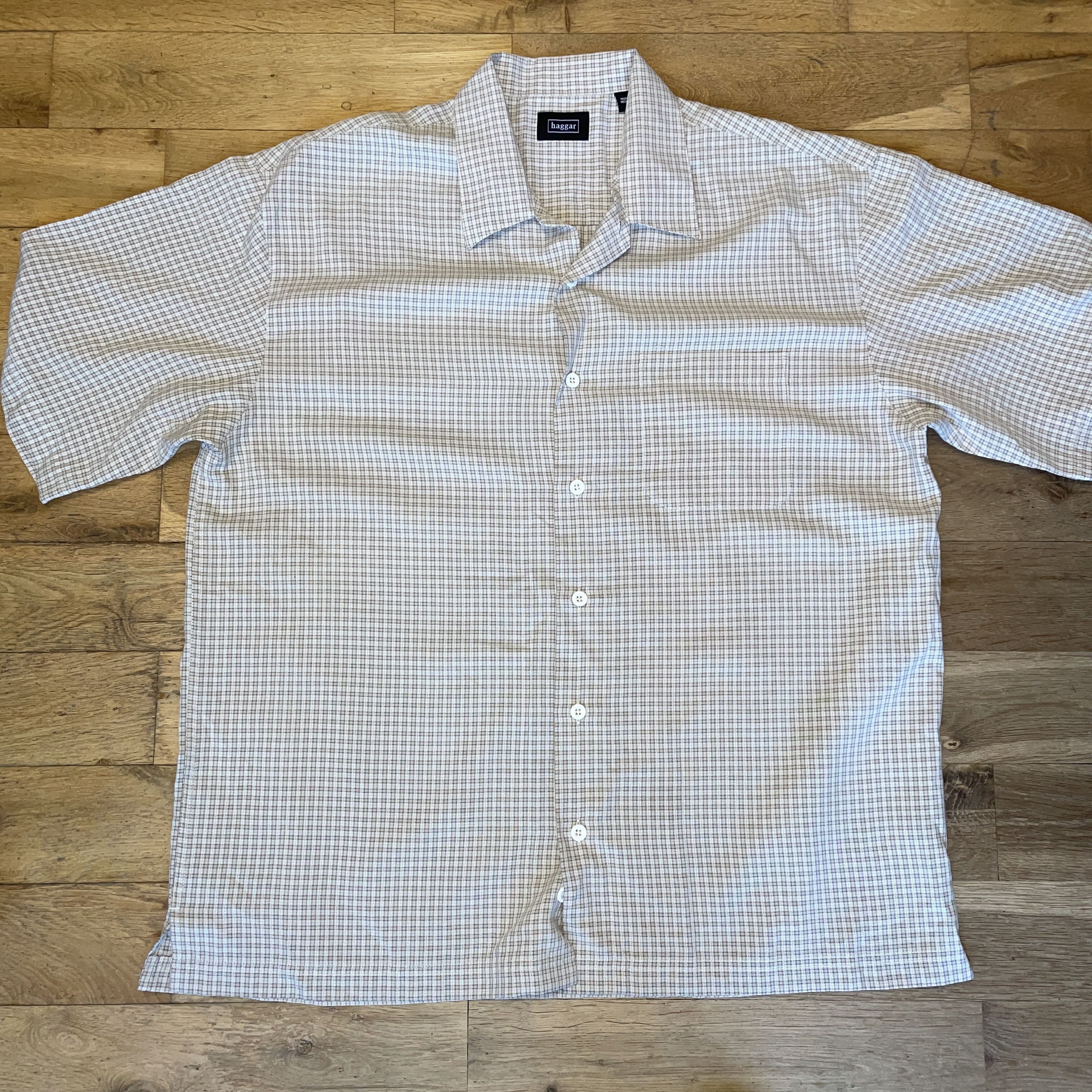 Haggar × Vintage Haggar Men's Fashion Shirt Vintage Retro Size L Size US L / EU 52-54 / 3 - 1 Thumbnail