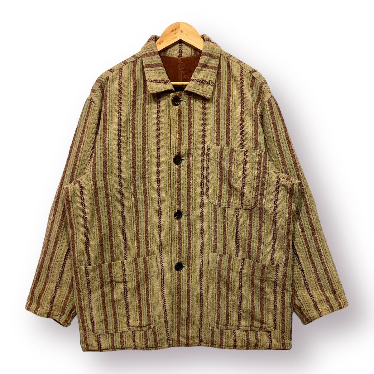 ABAHOUSE 🔥 Abahouse Japan Blanket chore REVERSIBLE jacket Size US L / EU 52-54 / 3 - 1 Thumbnail