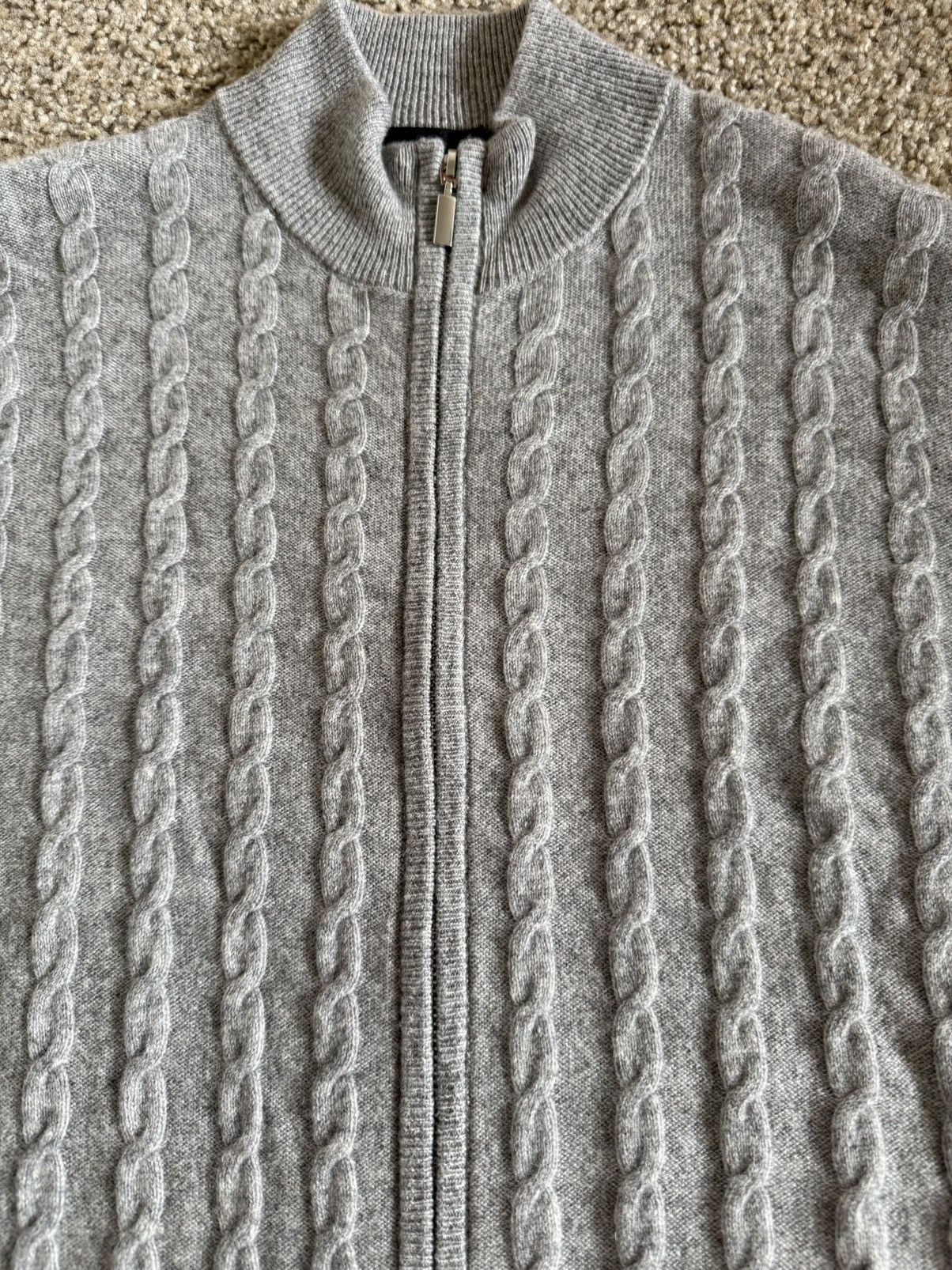 ATM Anthony Thomas Melillo Cashmere Cable Knit Sweater Size US S / EU 44-46 / 1 - 4 Thumbnail