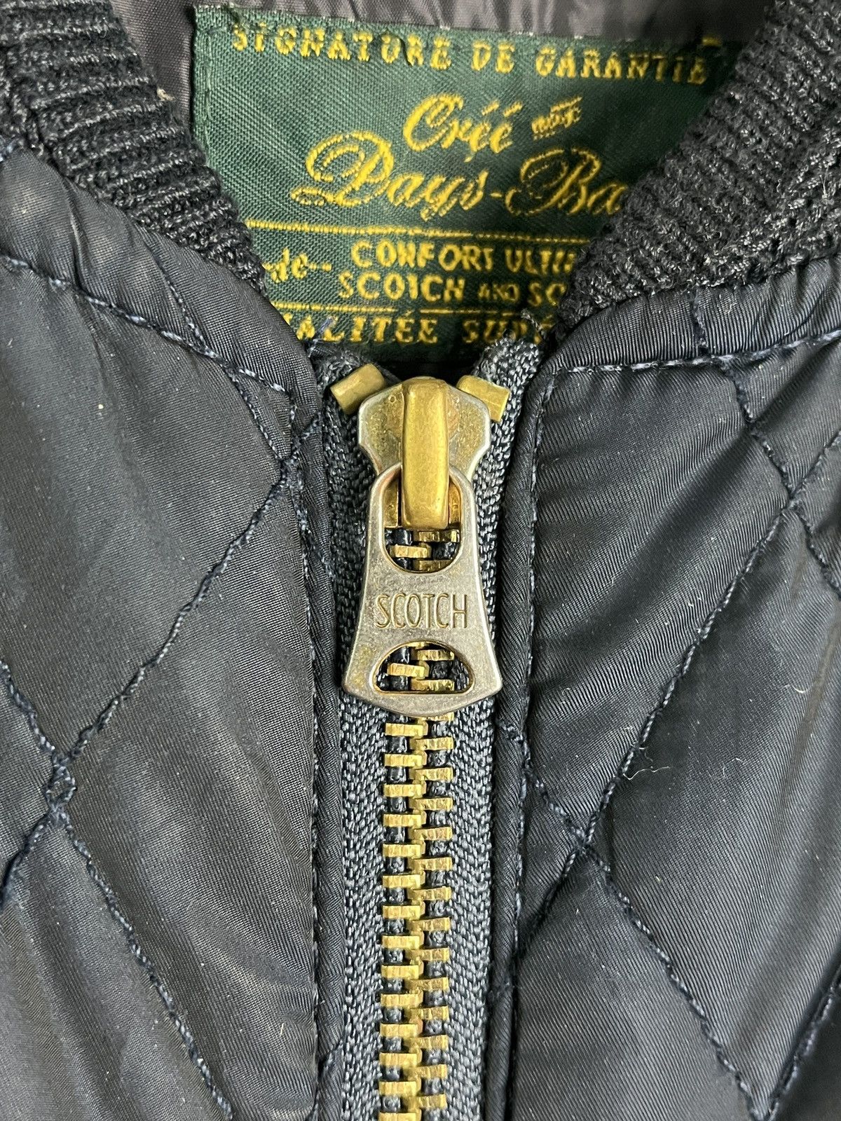 Scotch & Soda × Vintage Quilted Bomber Jacket Scotch & Soda VTG Rare Size US M / EU 48-50 / 2 - 6 Thumbnail