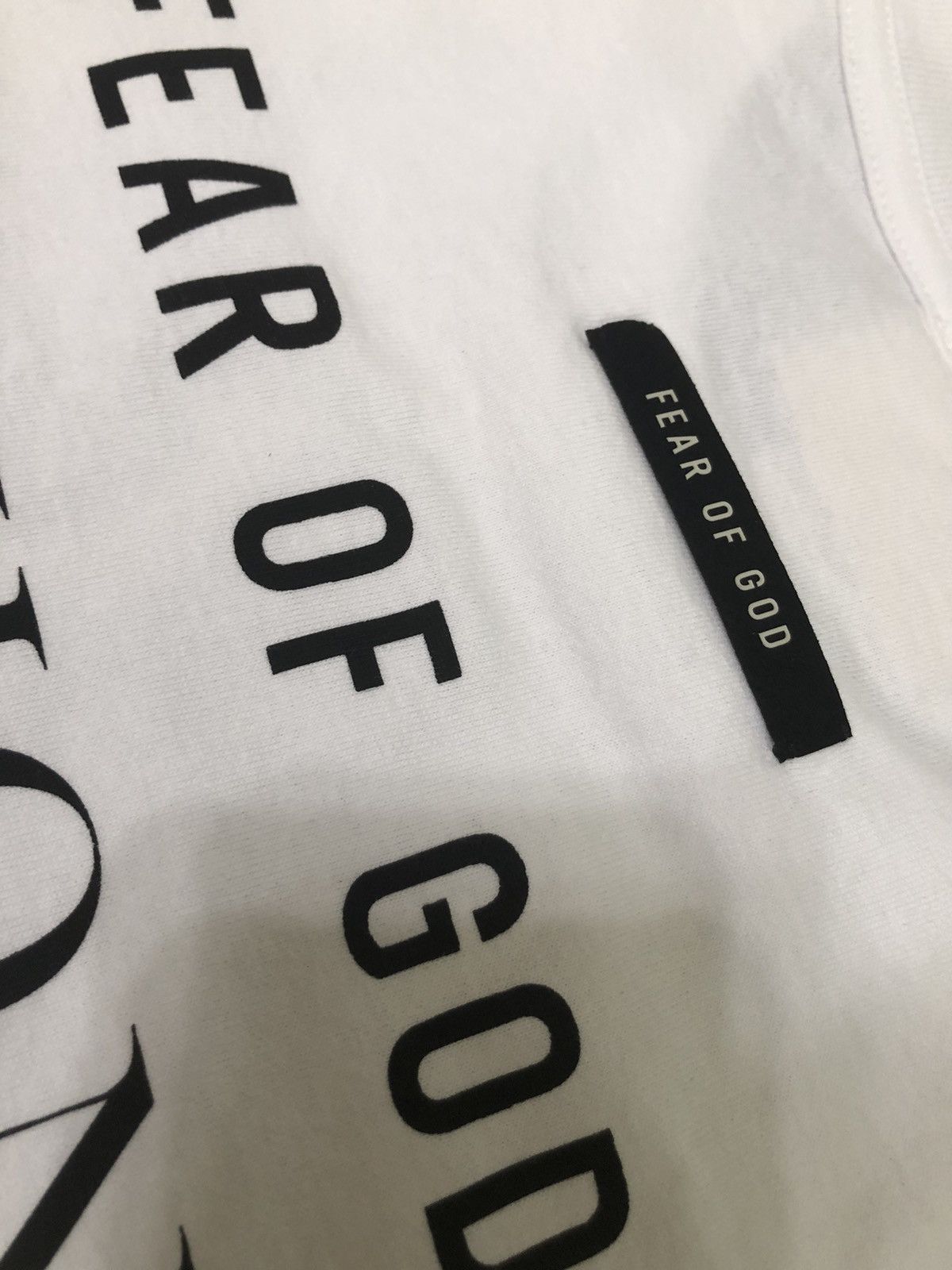 Fear of God Fear of God GF Tee w/ 3M Size US L / EU 52-54 / 3 - 5 Thumbnail