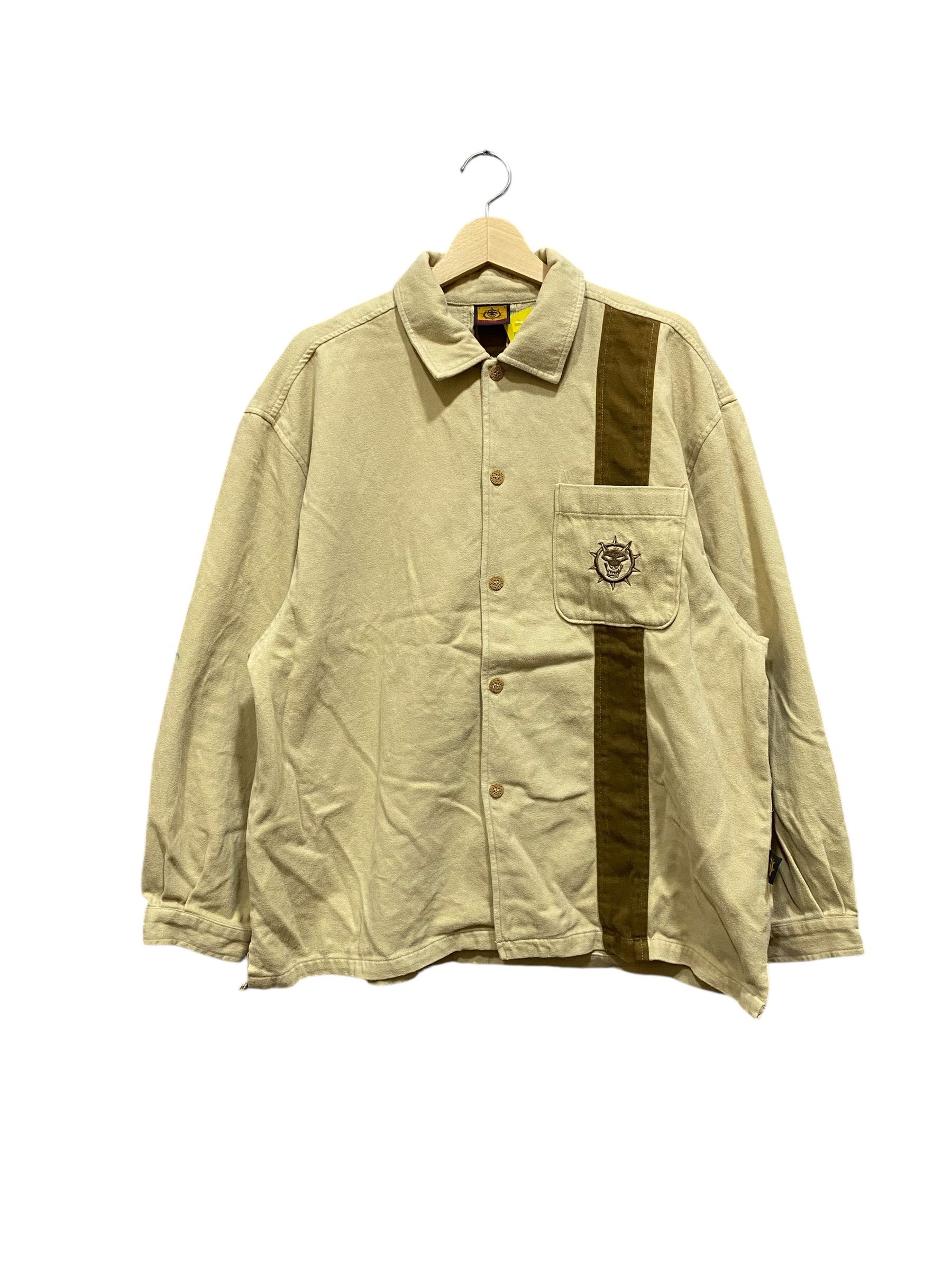 Other Vintage Cross Breed Streetwear Bones Long Shirt Size US L / EU 52-54 / 3 - 1 Thumbnail