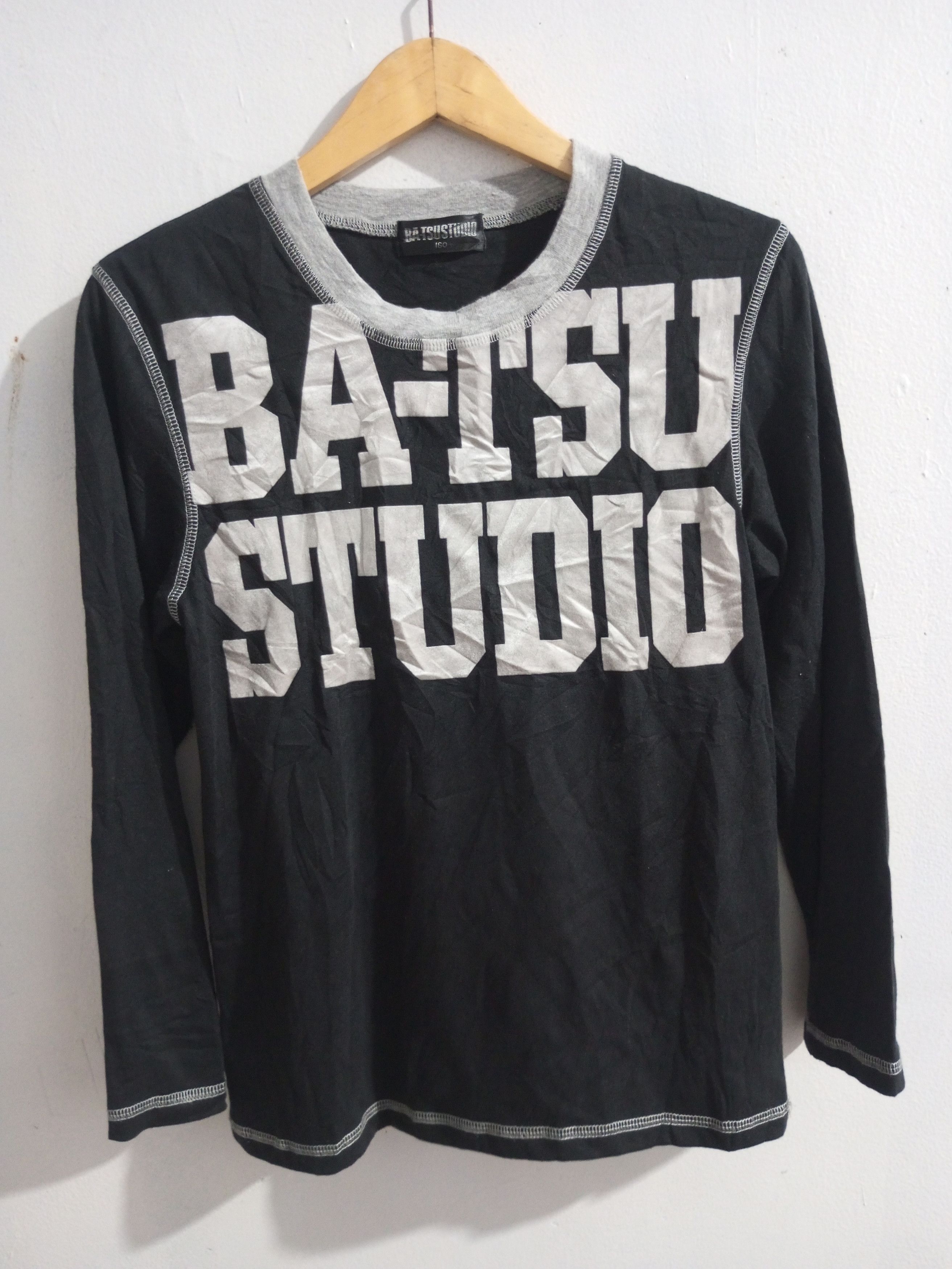 Hysteric Glamour Ba-tsu studio big logo long sleeve tshirt Size US S / EU 44-46 / 1 - 1 Thumbnail