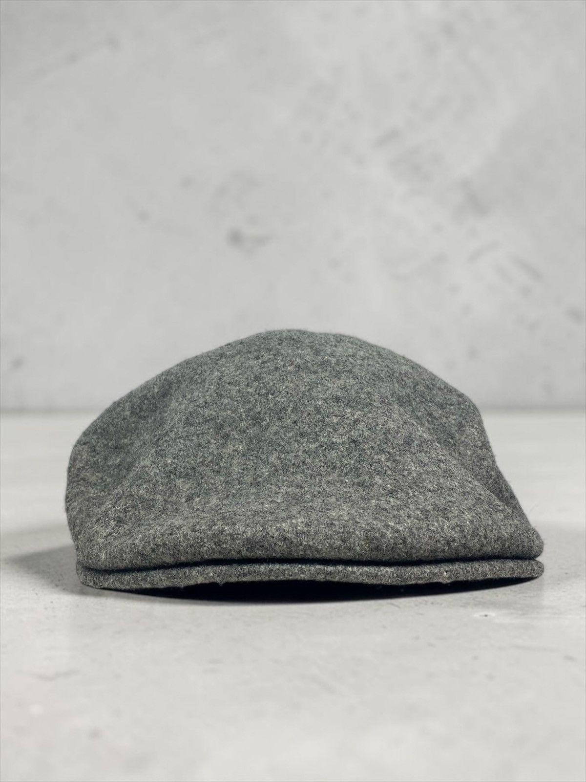 Kangol Vintage 90s Kangol Wool Newsboy Hat Cap Grey Size ONE SIZE - 4 Thumbnail