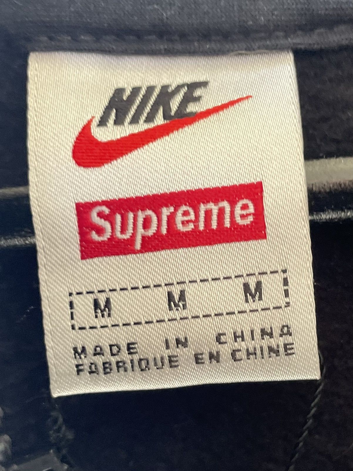 Supreme 2021 Supreme x Nike Half Zip Hooded Sweatshirt Size US M / EU 48-50 / 2 - 4 Thumbnail