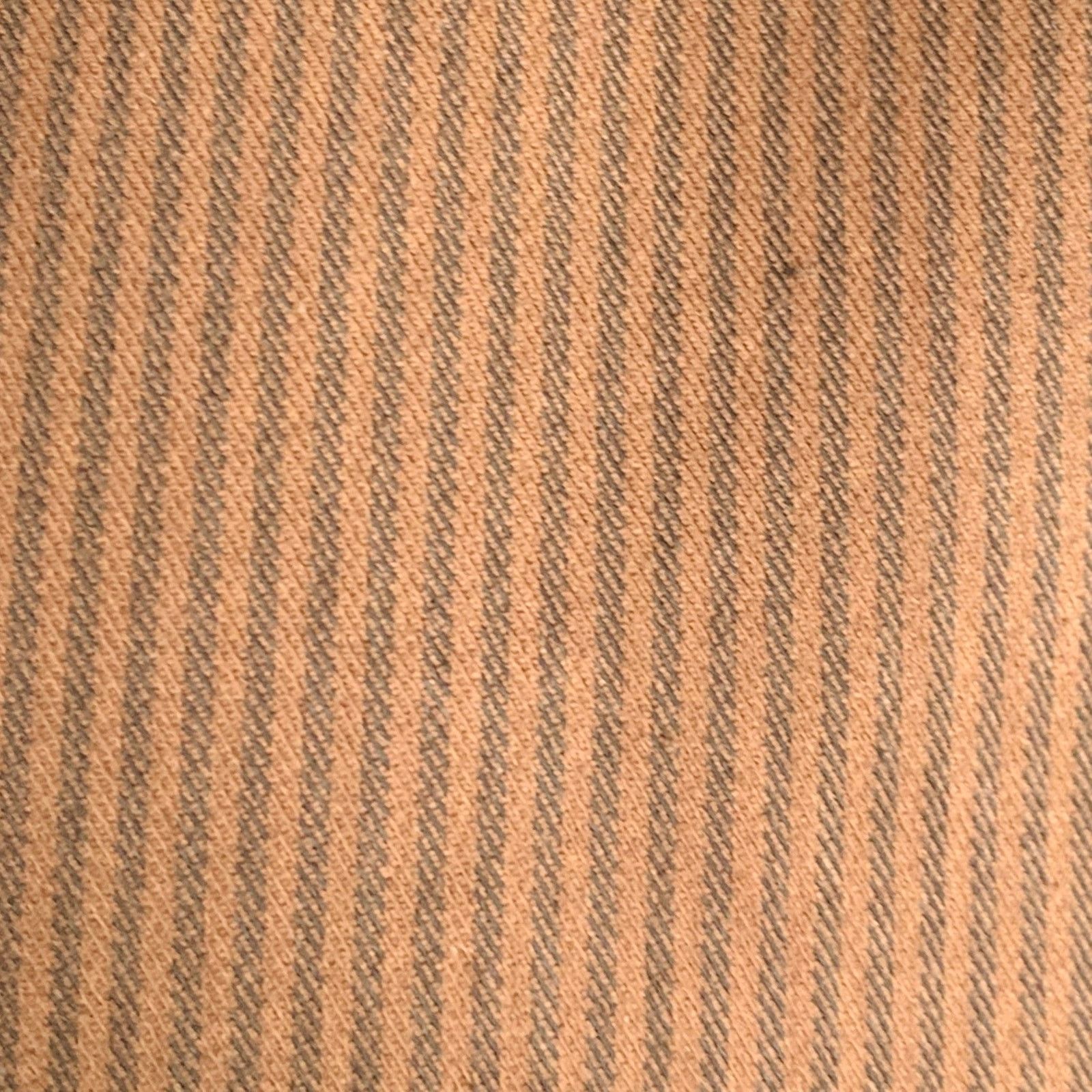 Ts(S) TS(s) Brown Stripe Cotton Oversized French Chore Jacket Size US M / EU 48-50 / 2 - 2 Thumbnail