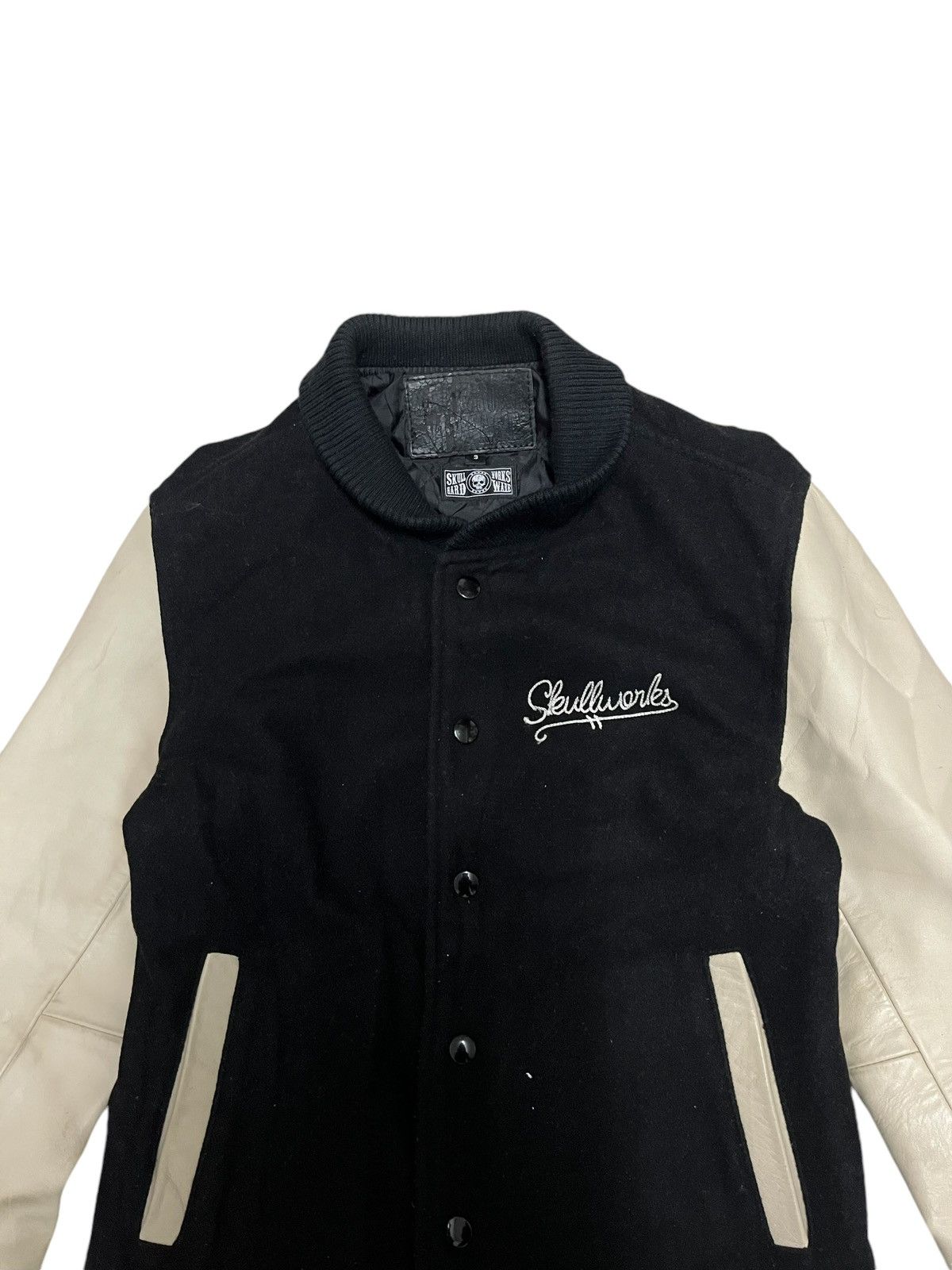 JACKROSE 🔥 Skull Works Hard Ware x Jack Rose Varsity Jacket Size US S / EU 44-46 / 1 - 5 Thumbnail