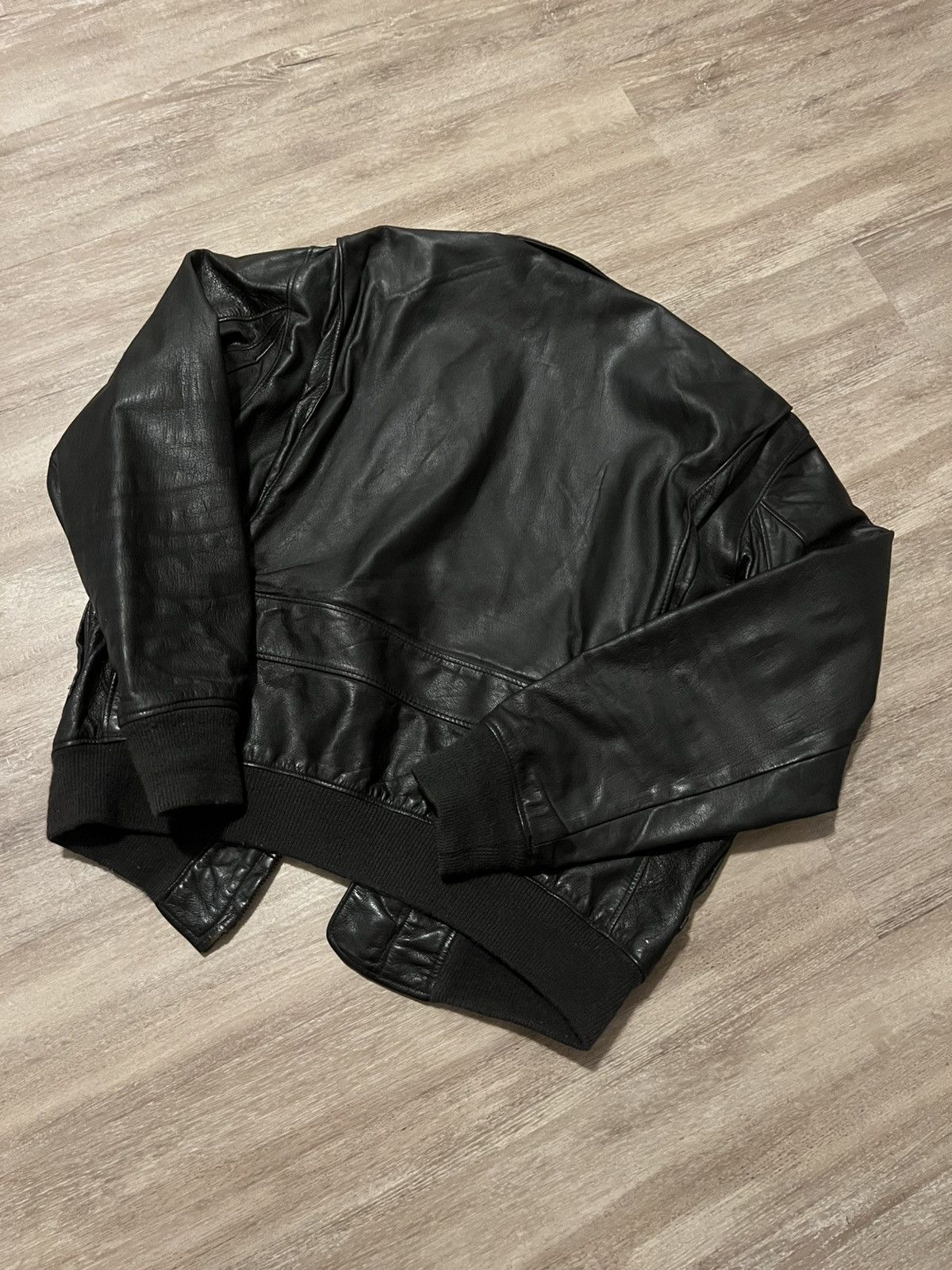 Other Leather Jacket Vintage Size US XL / EU 56 / 4 - 3 Thumbnail