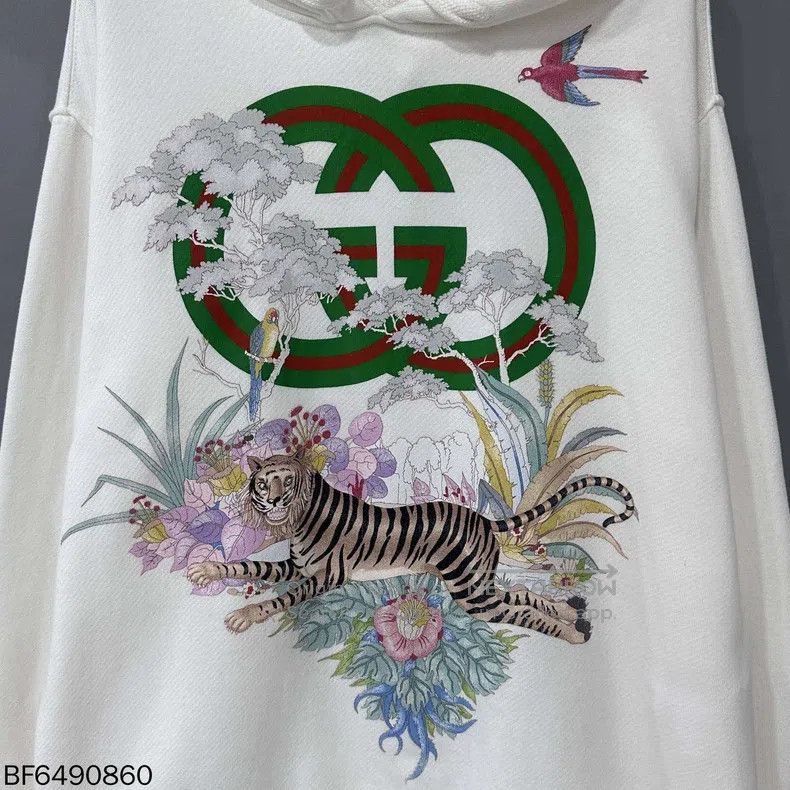 Gucci Gucci Limited hooded sweatshirt for the Year of the Tiger Size US XS / EU 42 / 0 - 3 Thumbnail