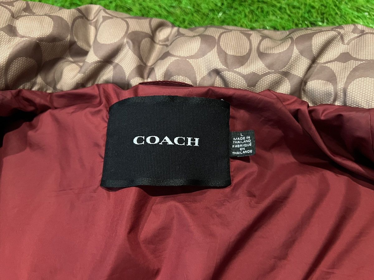Coach Coach Signature Men's Puffer Duck Down Jacket Monogram Size US L / EU 52-54 / 3 - 5 Thumbnail